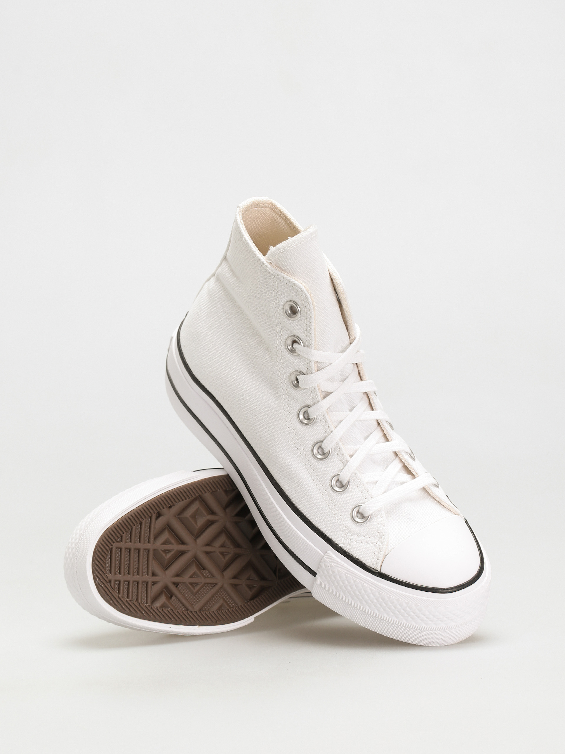 Converse Chuck Taylor All Star Lift Hi Shoes Wmn (white/black/white)