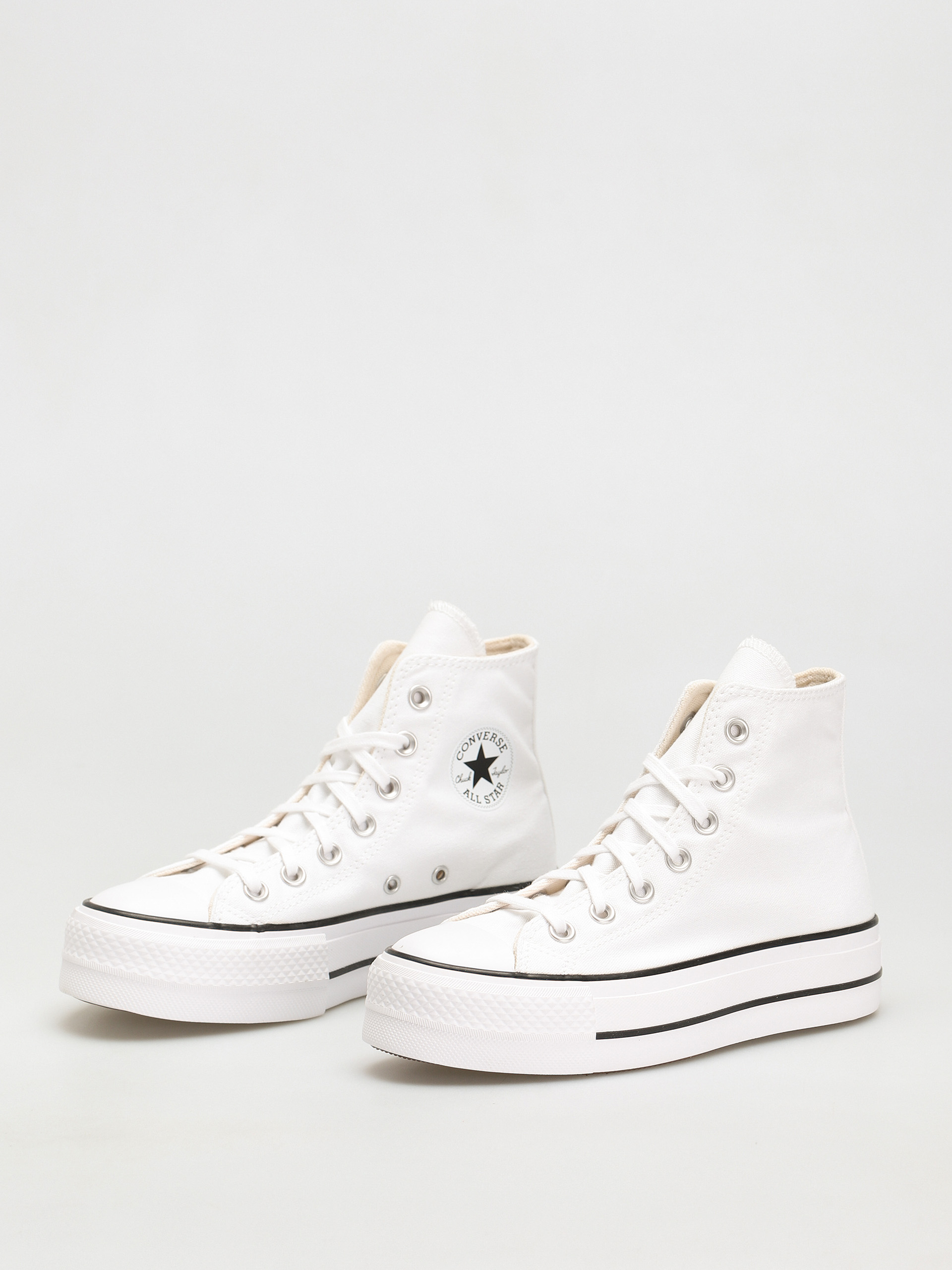 Converse Chuck Taylor All Star Lift Hi Shoes Wmn (white/black/white)