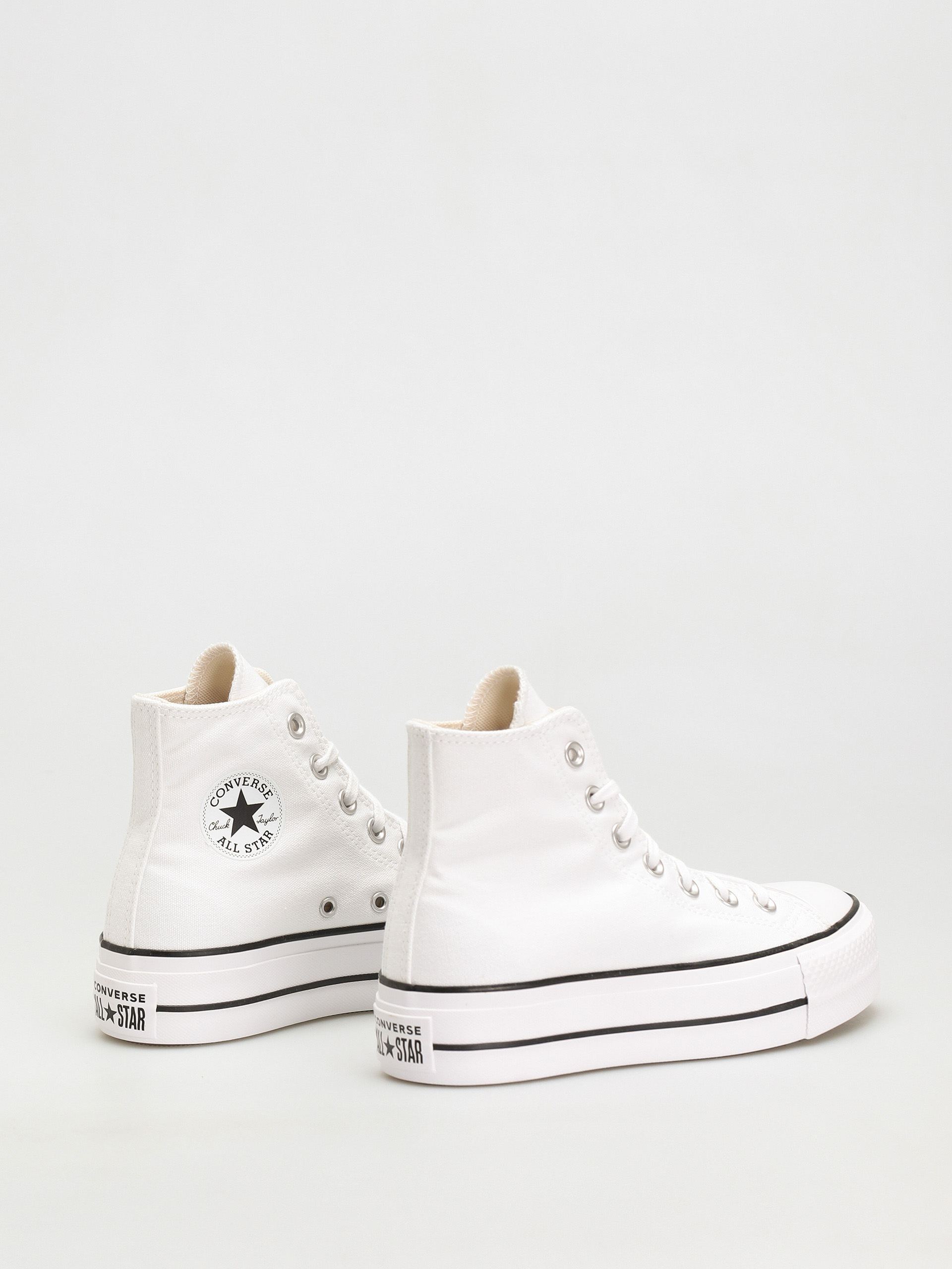 Converse Chuck Taylor All Star Lift Hi Shoes Wmn (white/black/white)