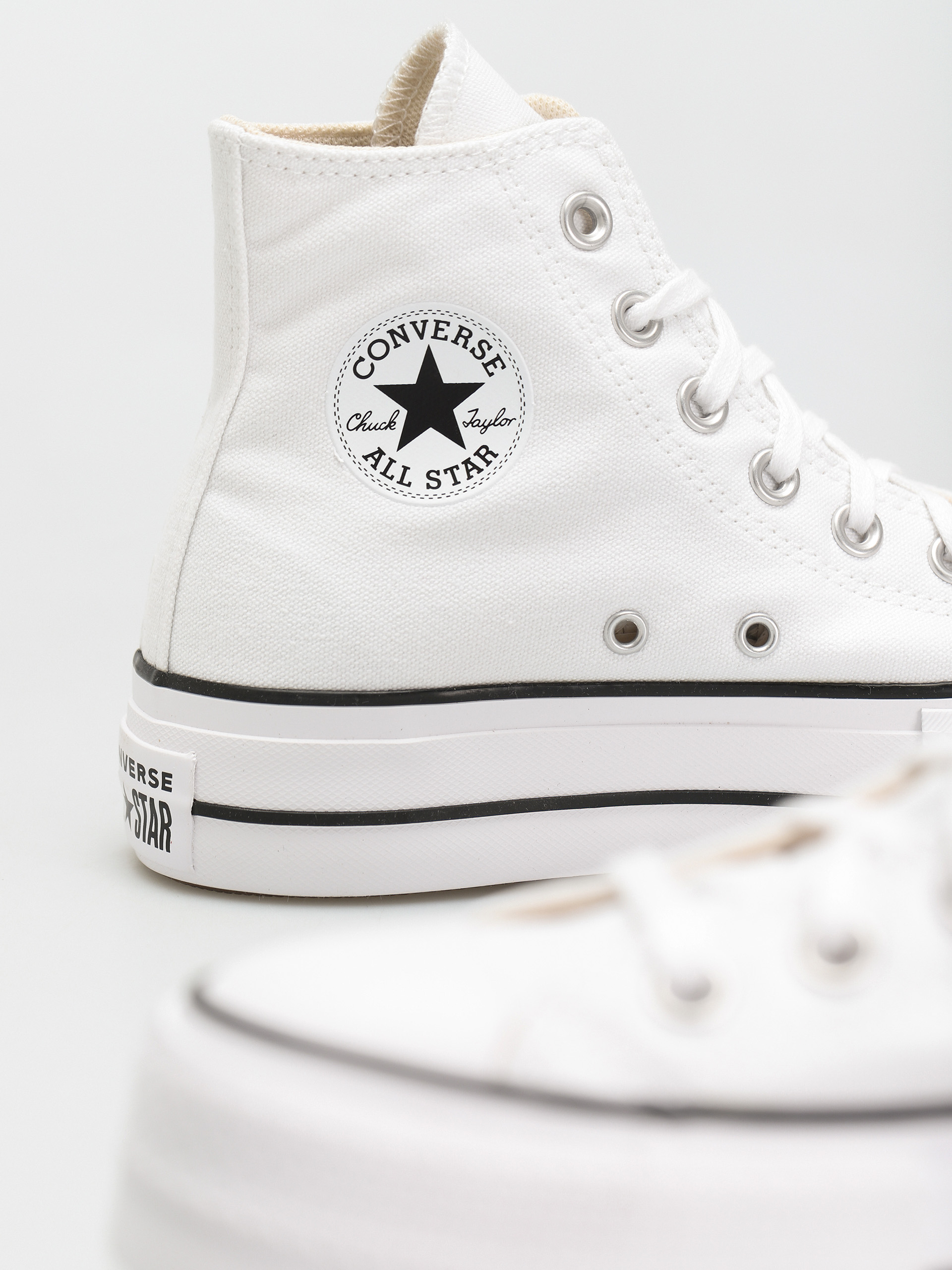 Converse Chuck Taylor All Star Lift Hi Schuhe Wmn (white/black/white)