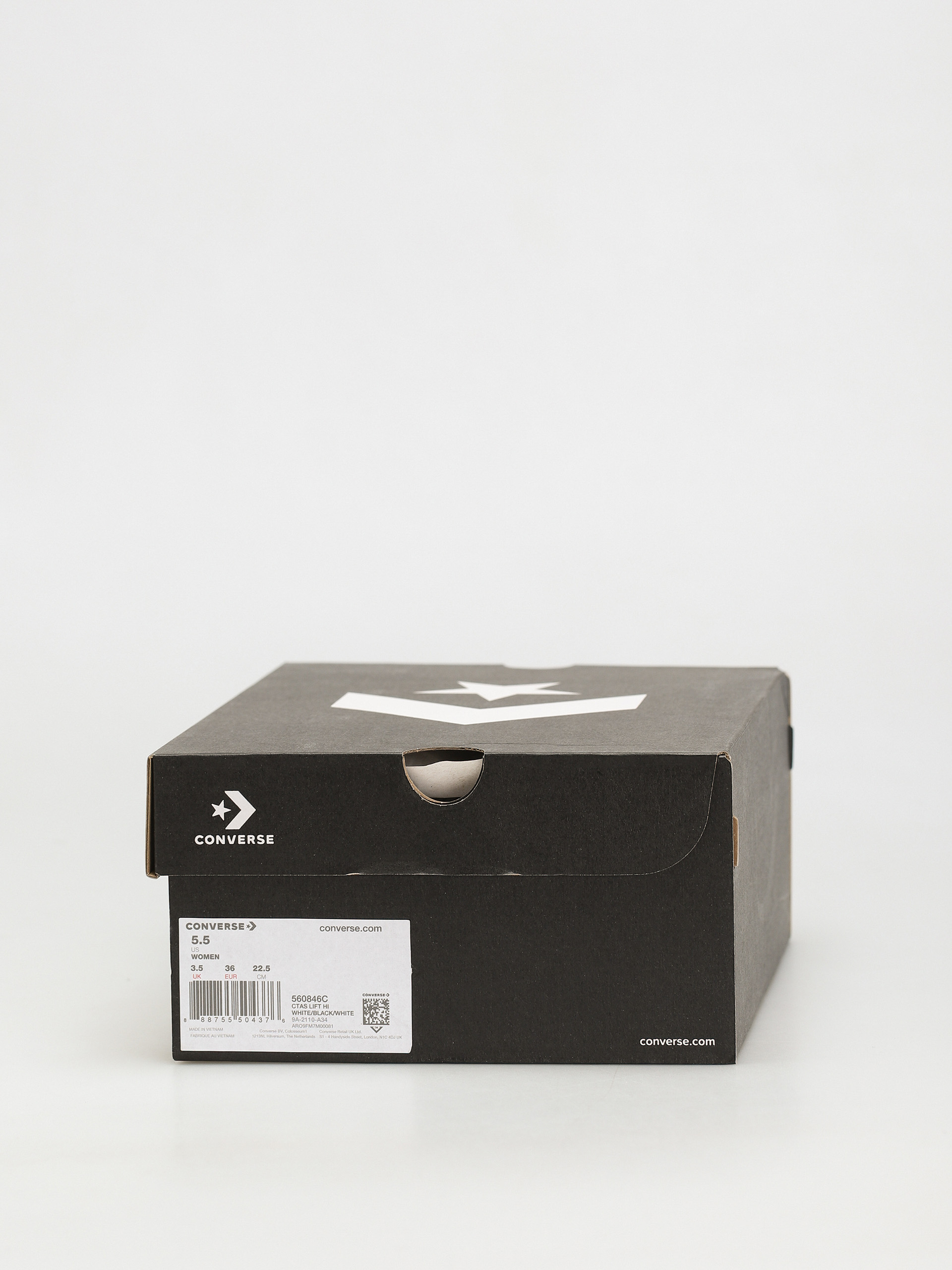 Converse Chuck Taylor All Star Lift Hi Shoes Wmn (white/black/white)