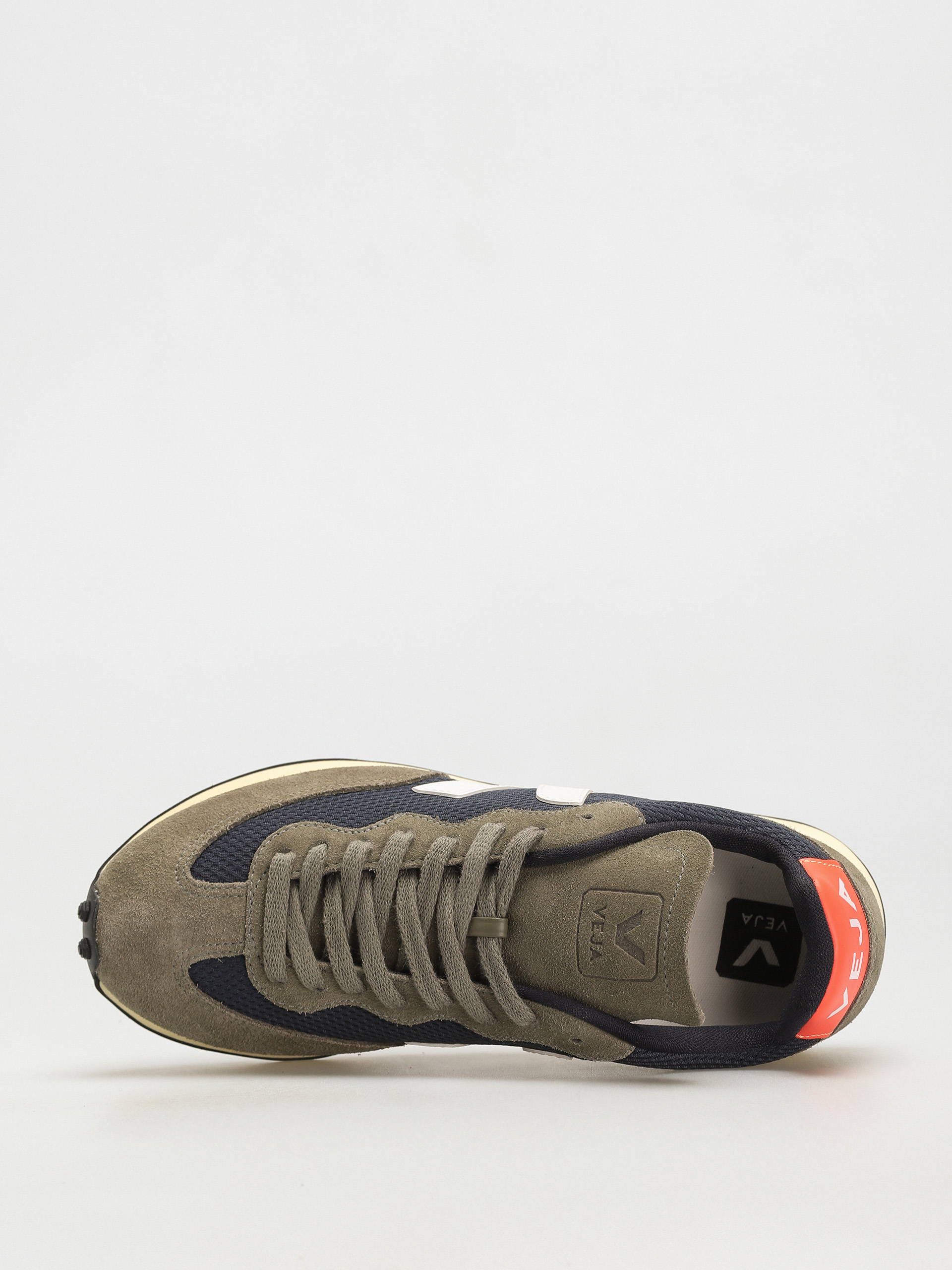 Veja Rio Branco Shoes (nautico white orange fluo)