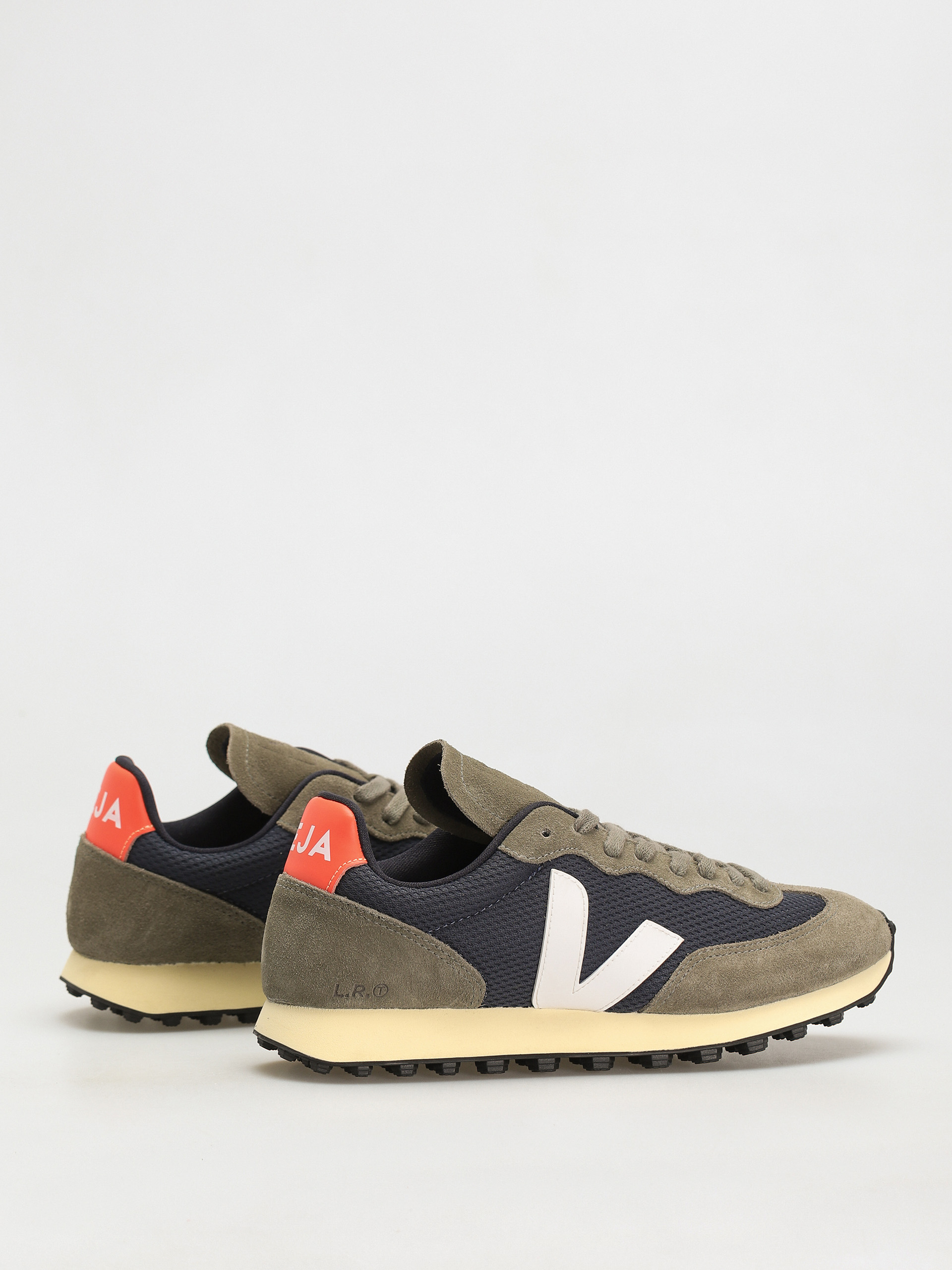 Veja Rio Branco Shoes (nautico white orange fluo)