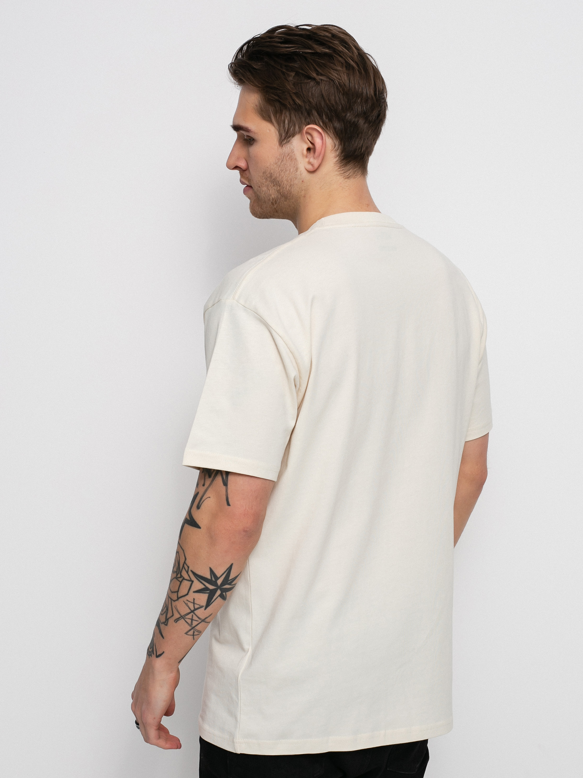 Vans Woven Patch Pocket T-shirt (antique white)