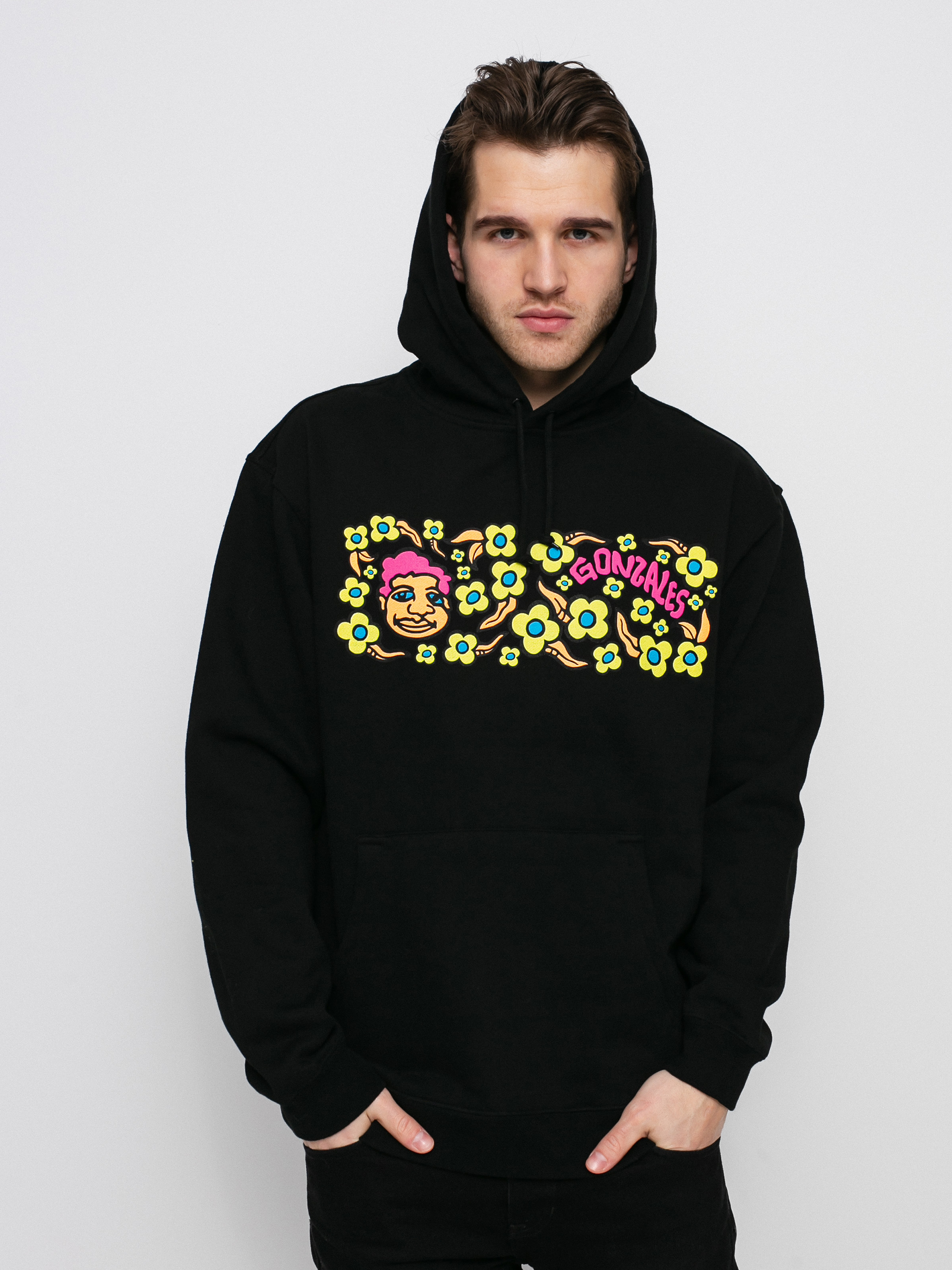 Krooked Blklght Swtpnts HD Hoodie (black)