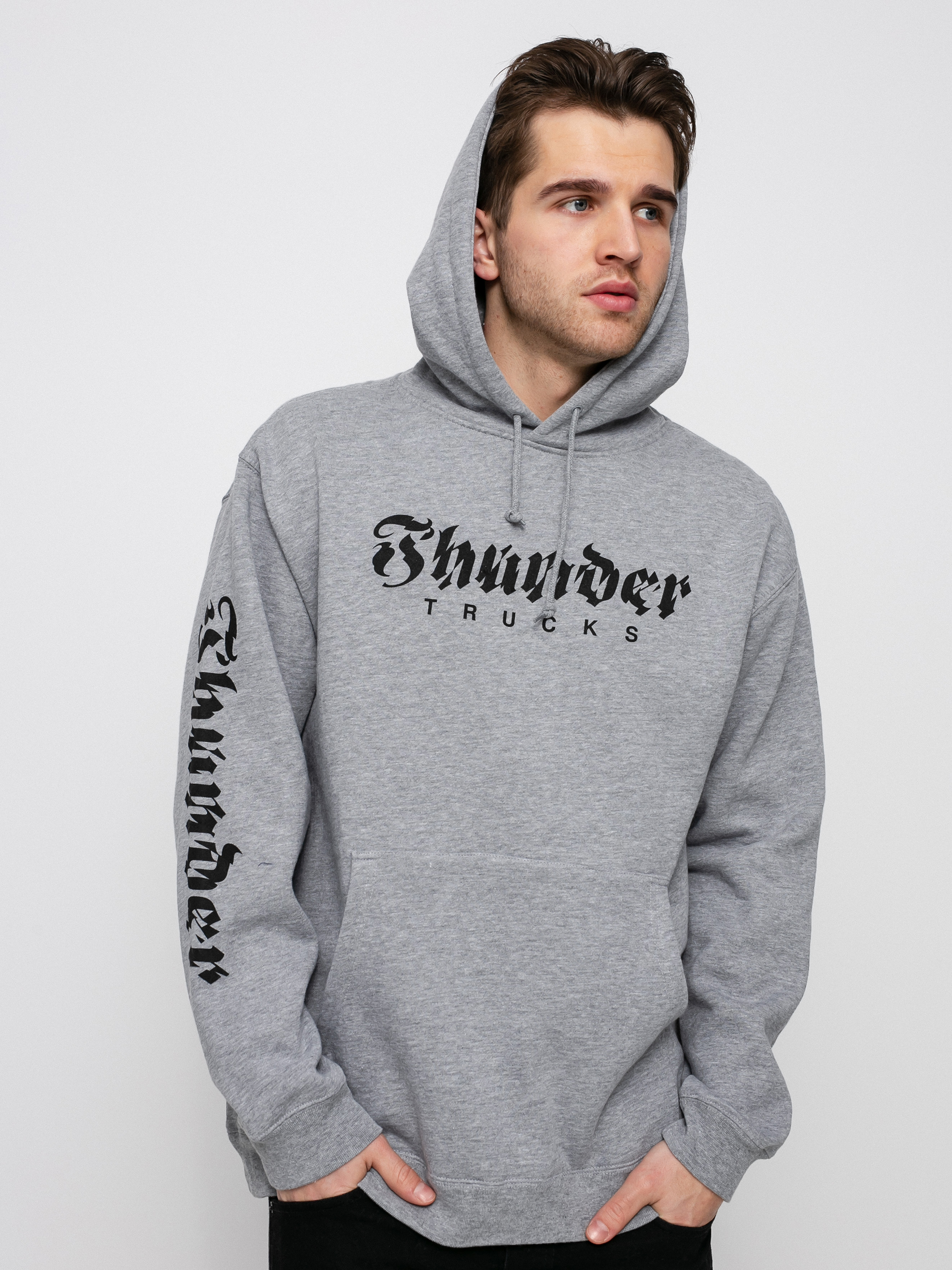 Thunder Aftershock Slv HD Hoodie - grey (grey/black)