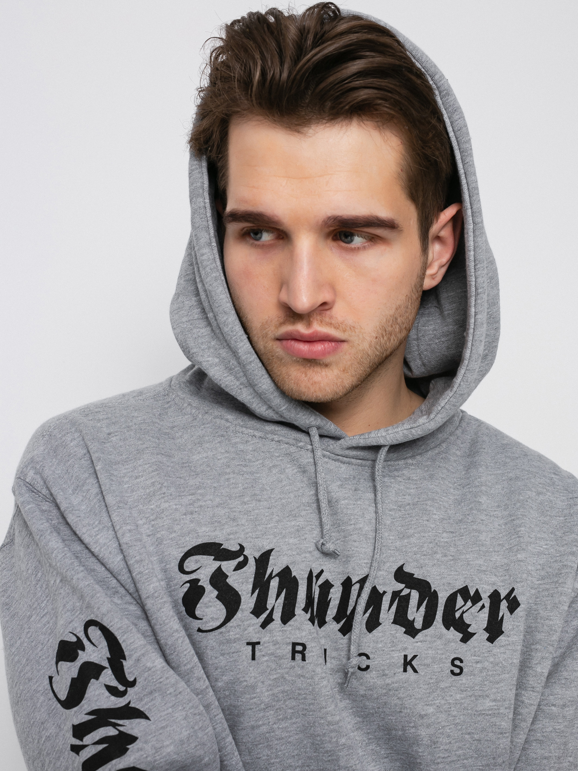 Thunder Aftershock Slv HD Hoodie - grey (grey/black)
