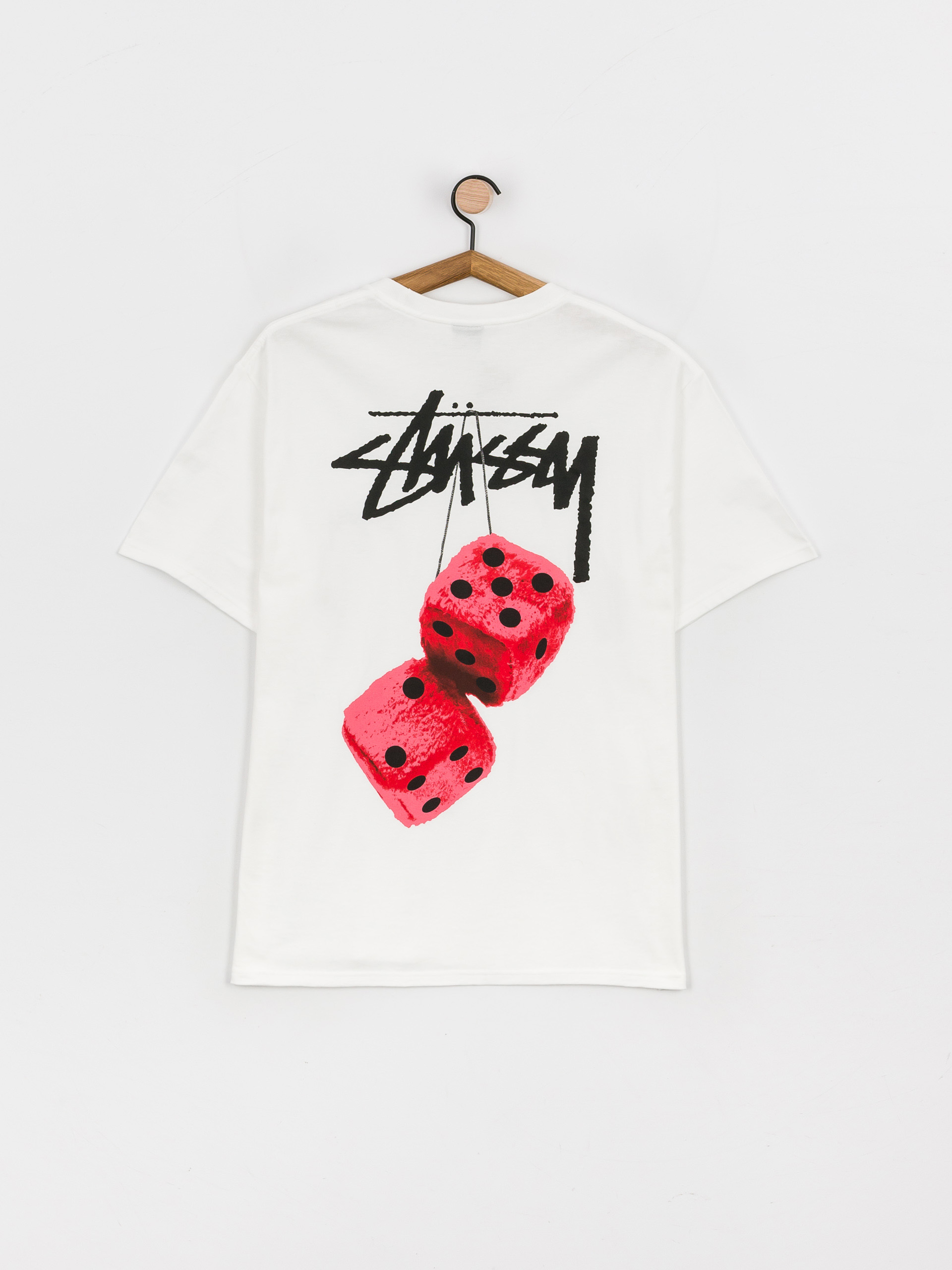Stussy Fuzzy Dice T-shirt (white)