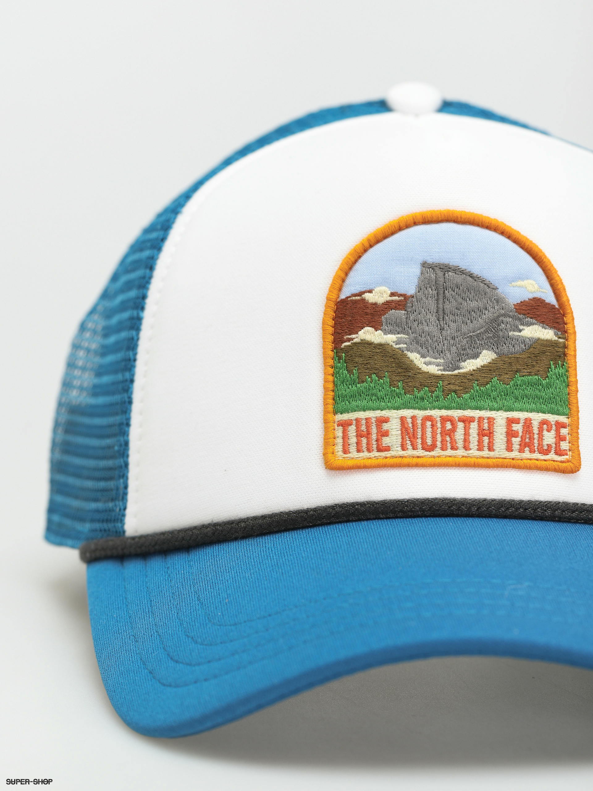 north face cap blue