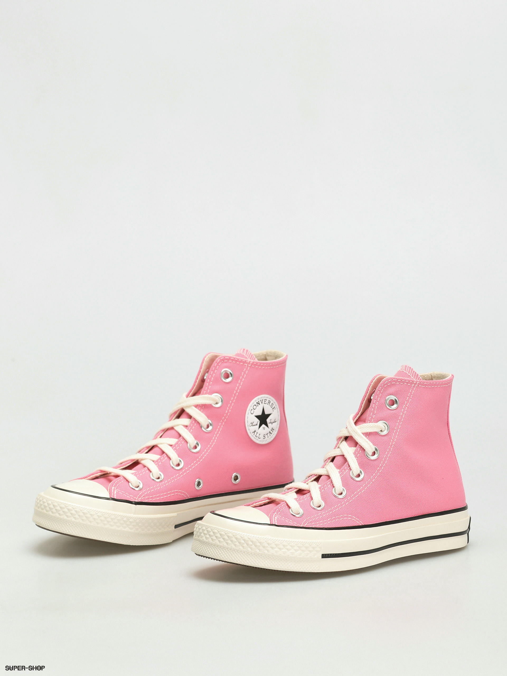 pink stacked converse