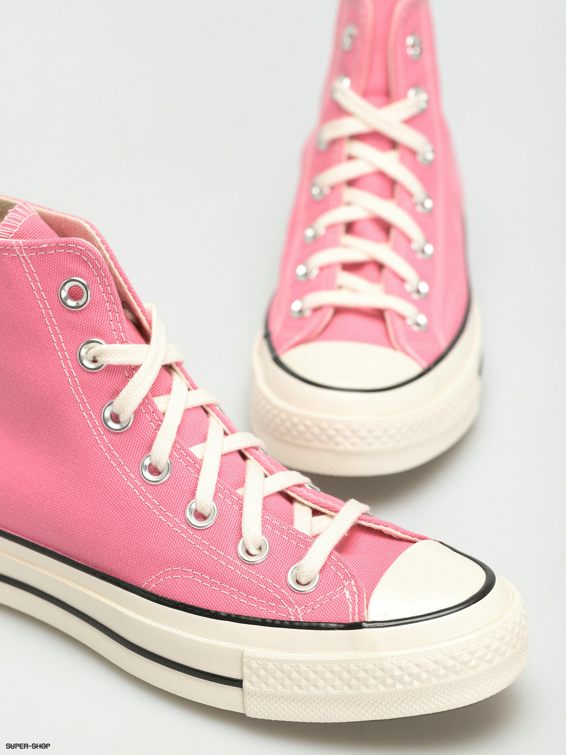 pink stacked converse