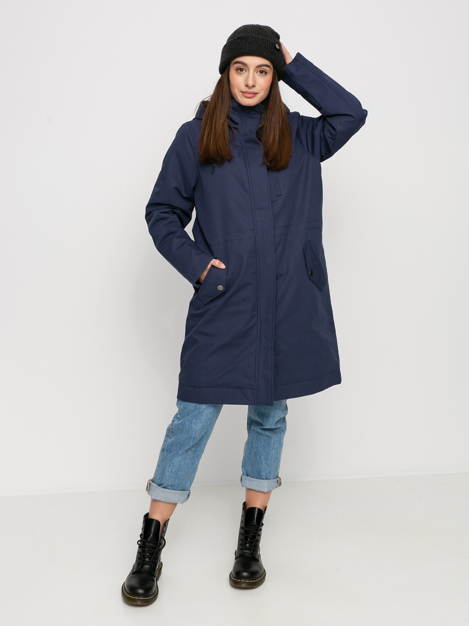 RVCA Green Valley Parka Jacke Wmn (moody blue)