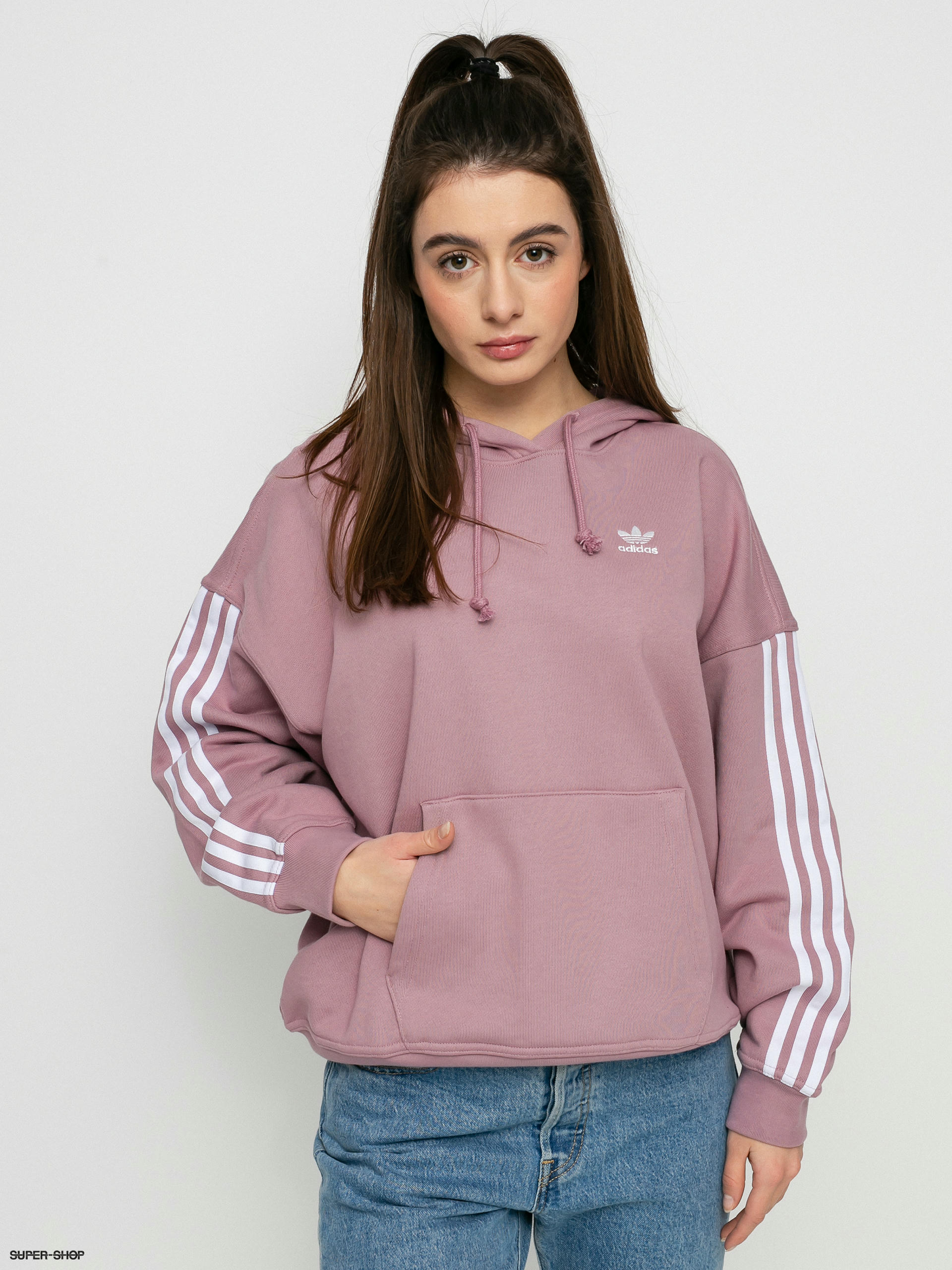 Adidas store mauve hoodie