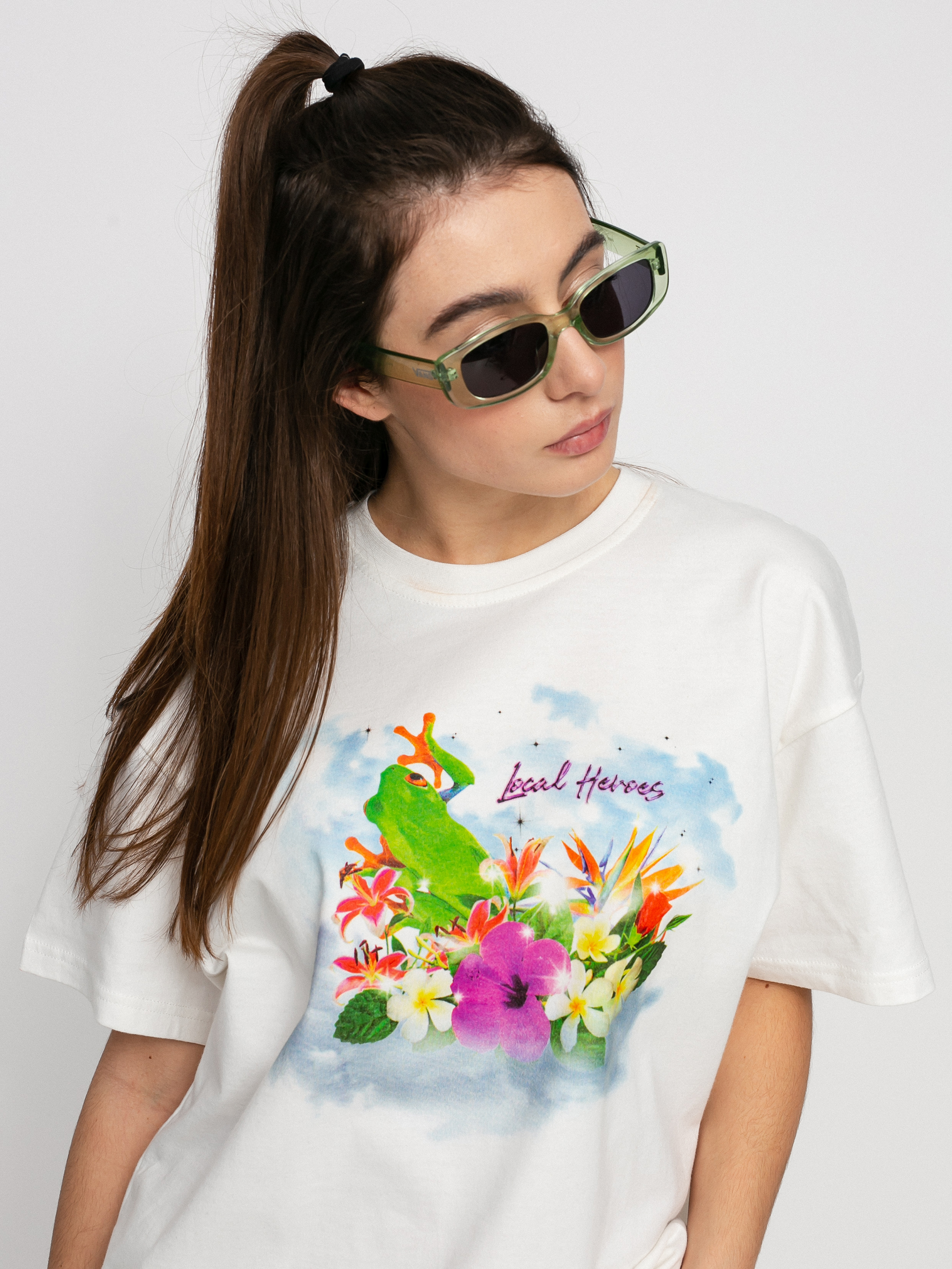 Local Heroes Lost In Paradise T-shirt Wmn (white)