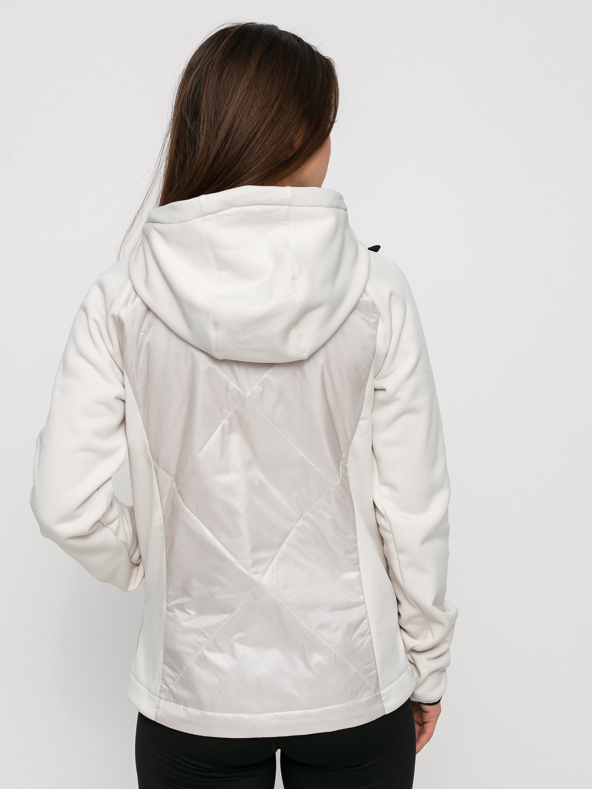 Damen Burton Amora Hybrid Fleecejacke (silver birch)