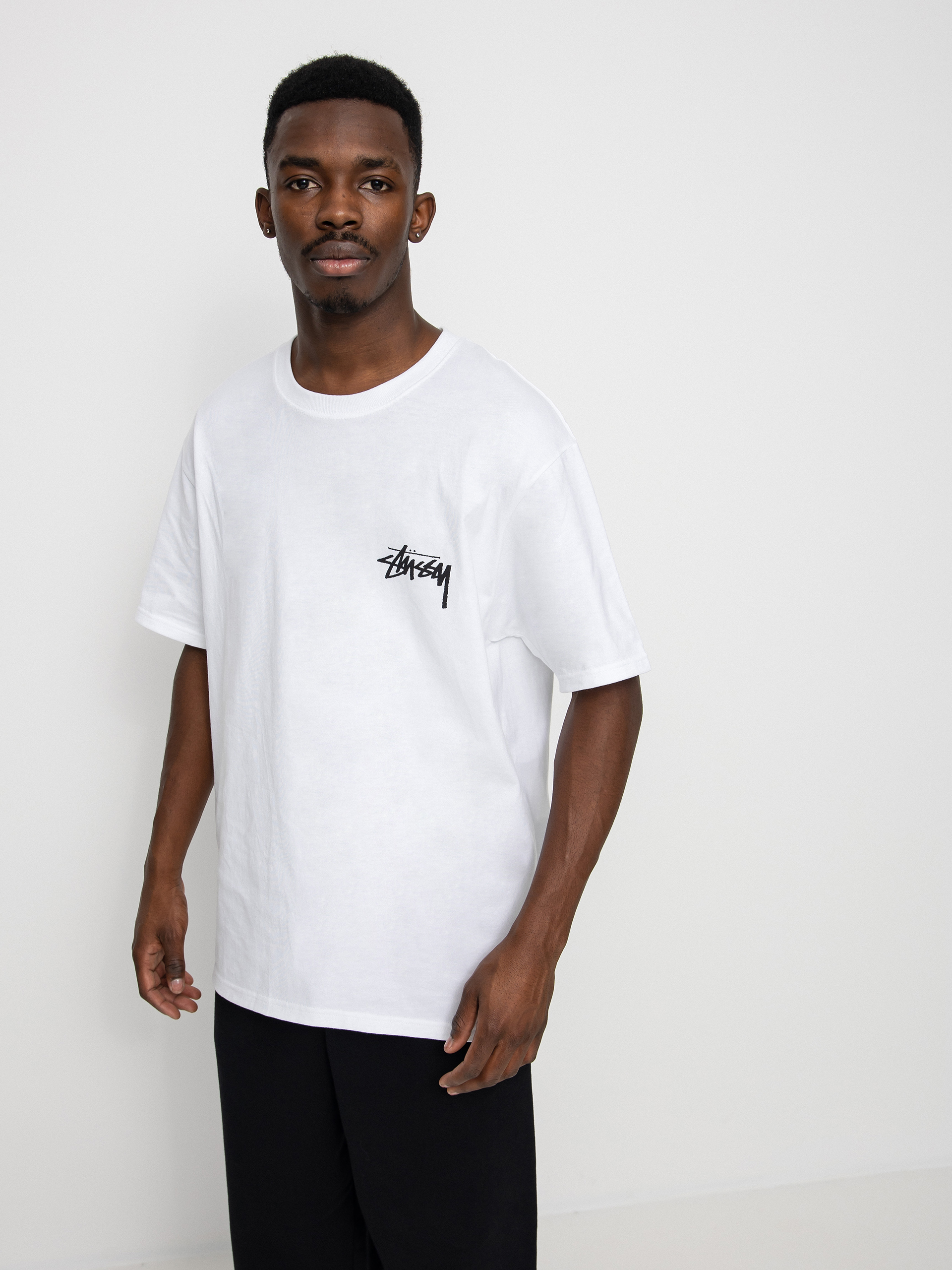 Stussy Fuzzy Dice T-shirt (white)