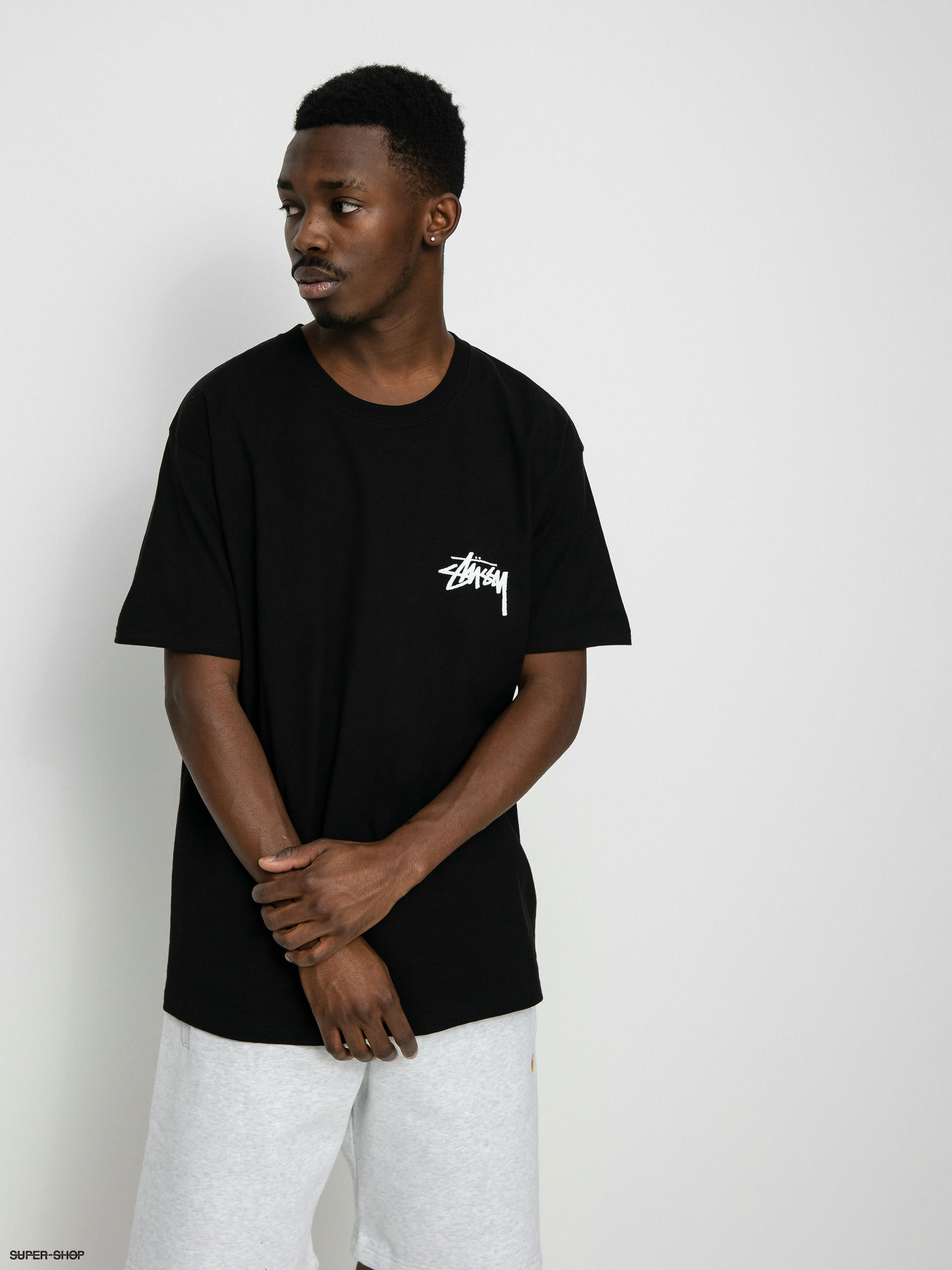 Stussy Fuzzy Dice Tee - Black