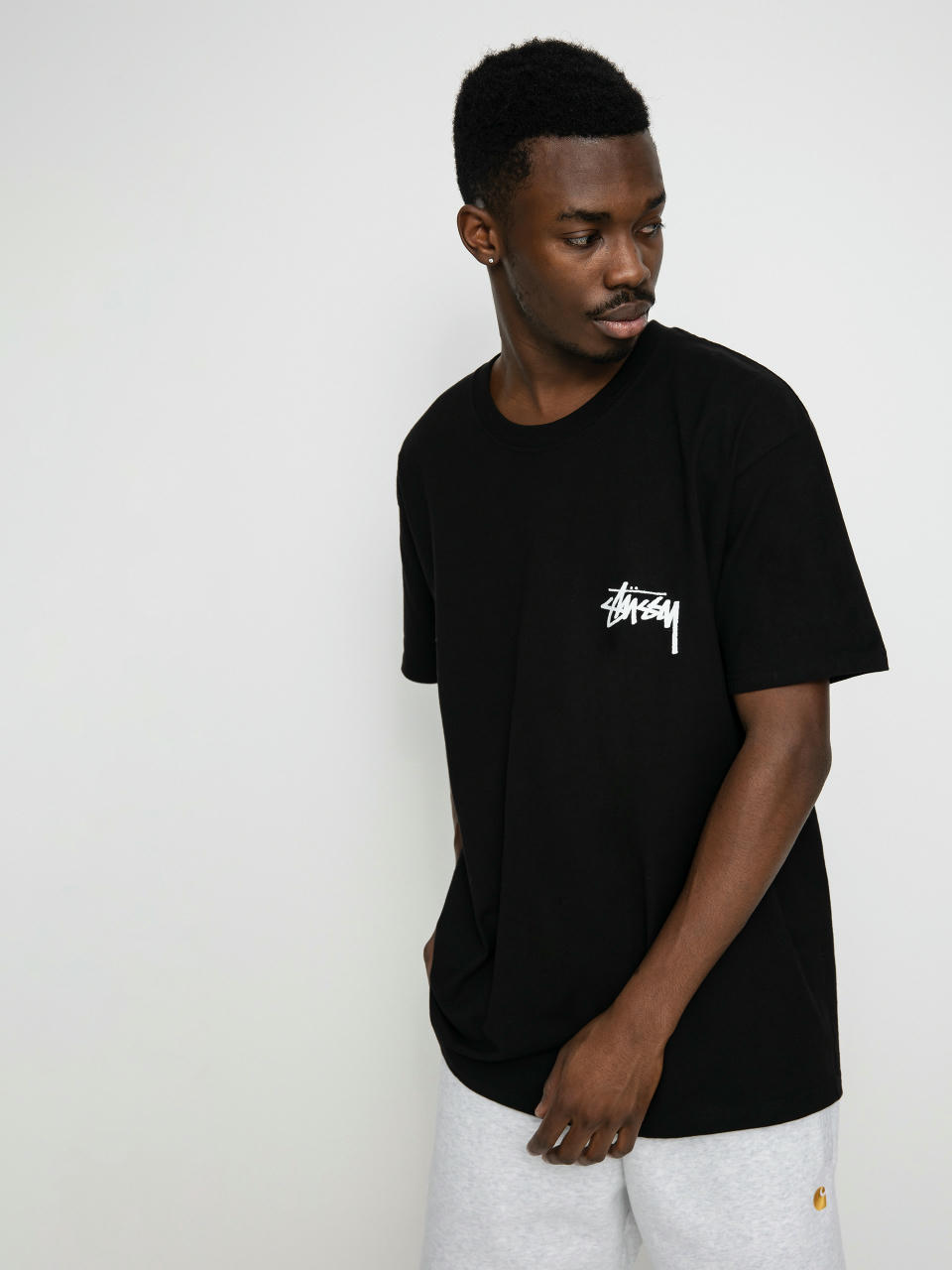 Stussy Fuzzy Dice Tee - Black