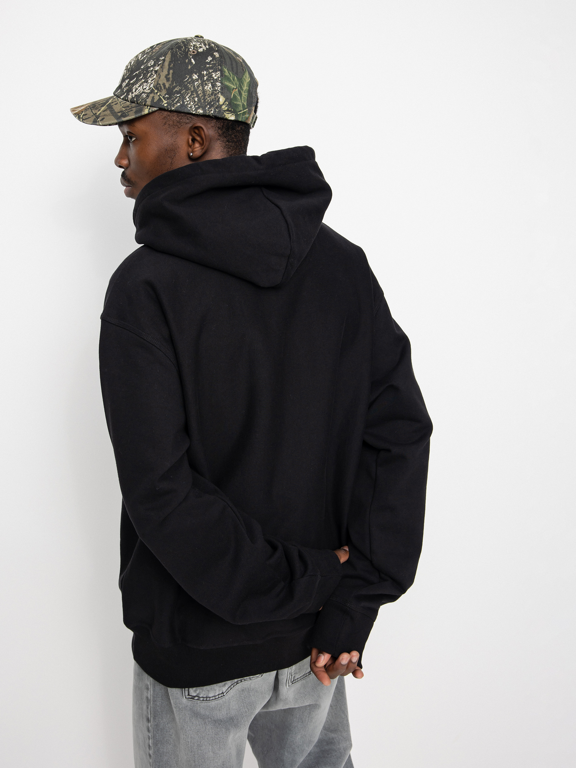 Stussy Stock Logo HD Hoody (black)