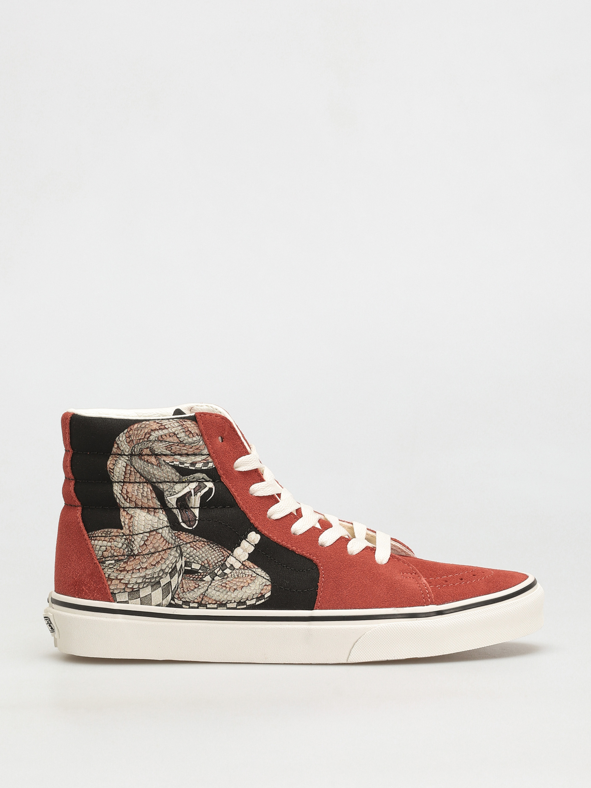 Vans Sk8 Hi Shoes (desert/snake/chili oil)