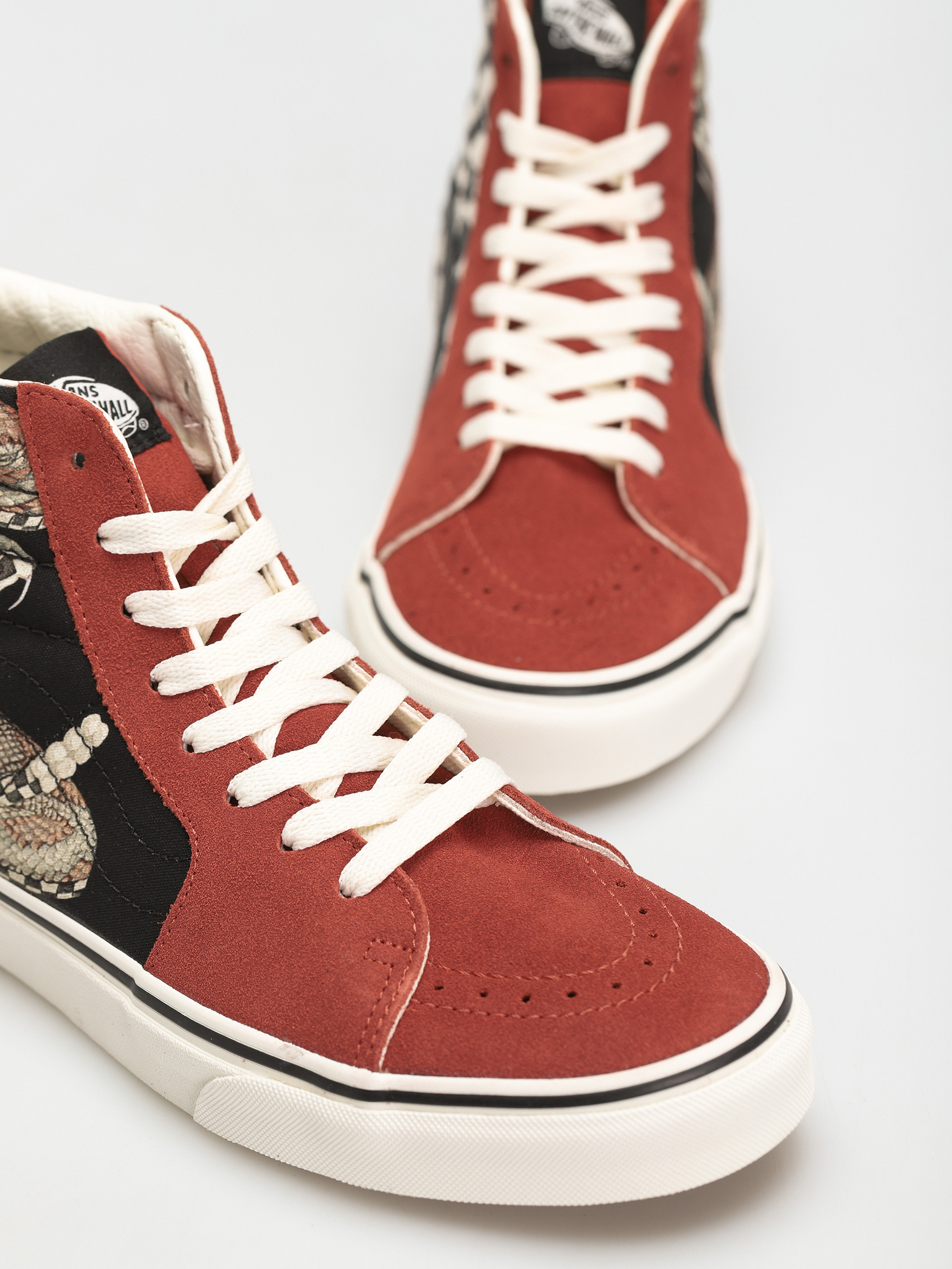 Vans Sk8 Hi Shoes (desert/snake/chili oil)