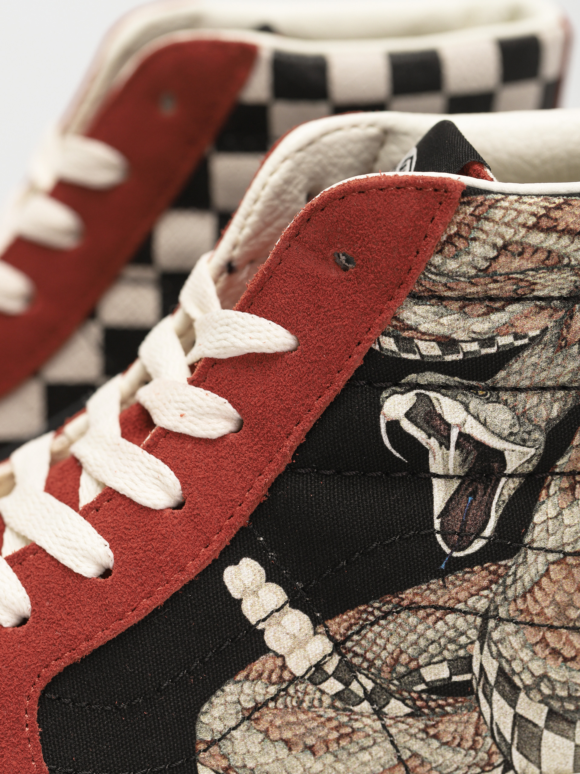 Vans Sk8 Hi Shoes (desert/snake/chili oil)