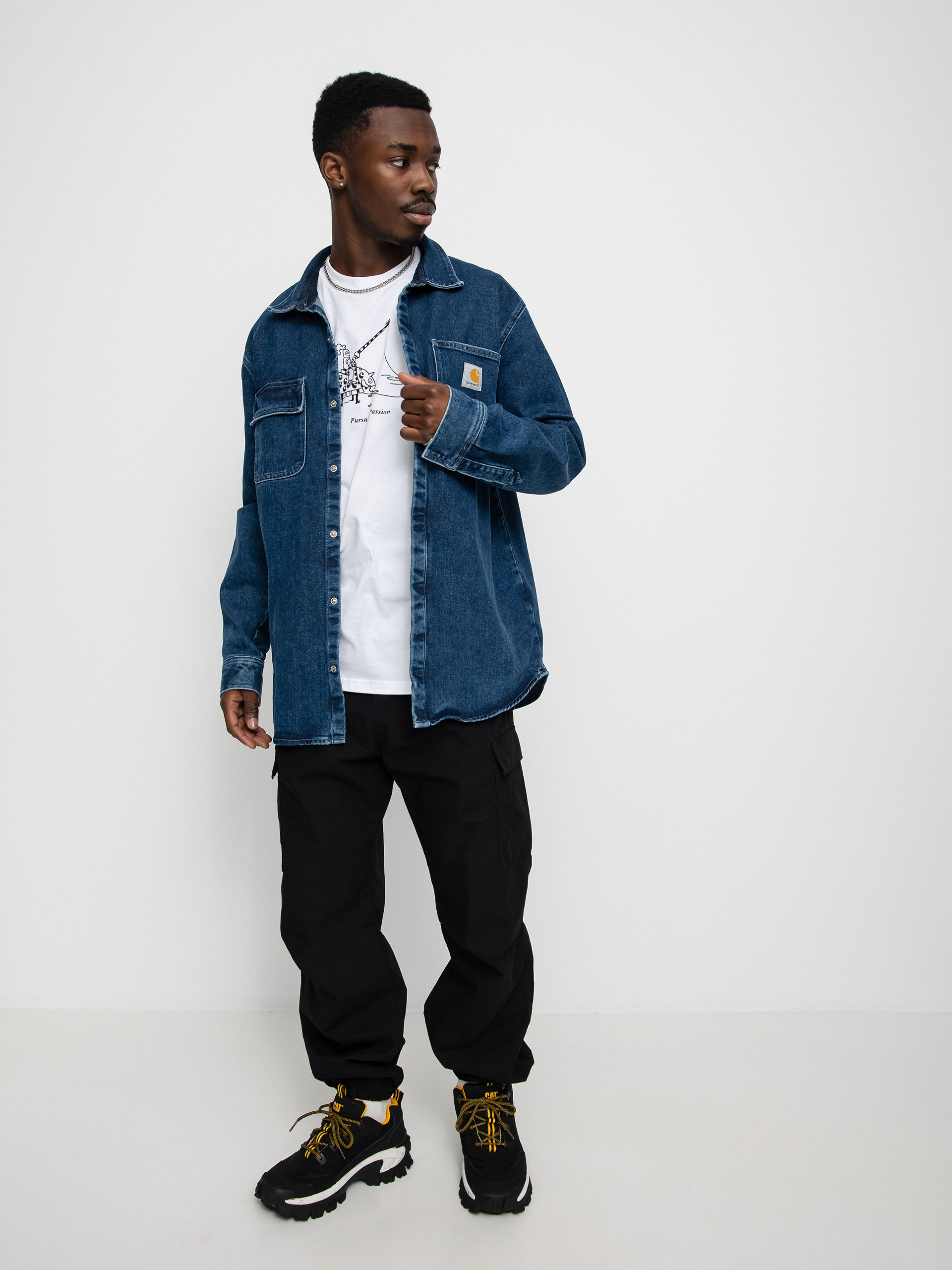 Carhartt WIP Salinac Shirt (blue)