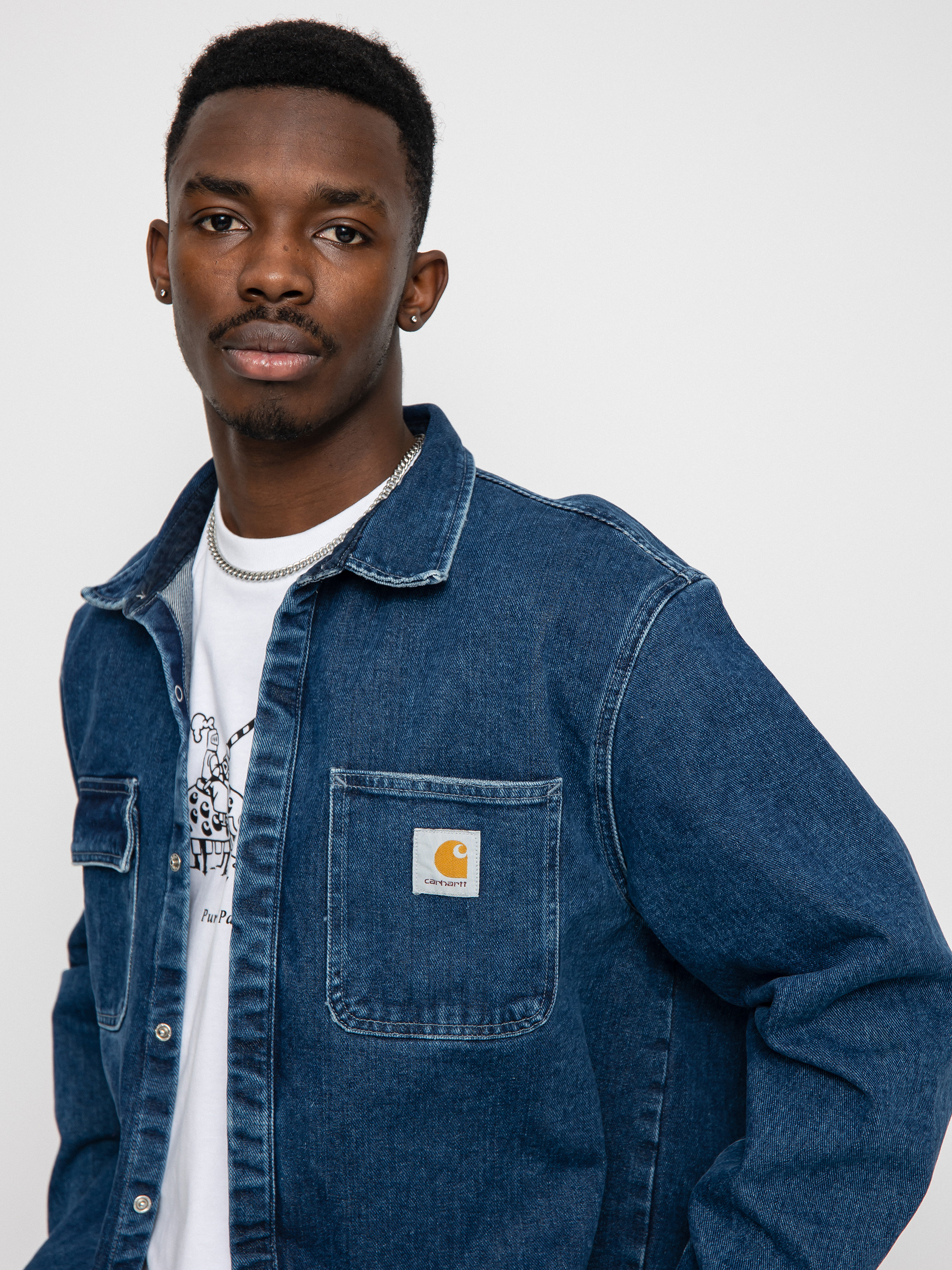 Carhartt WIP Salinac Shirt (blue)