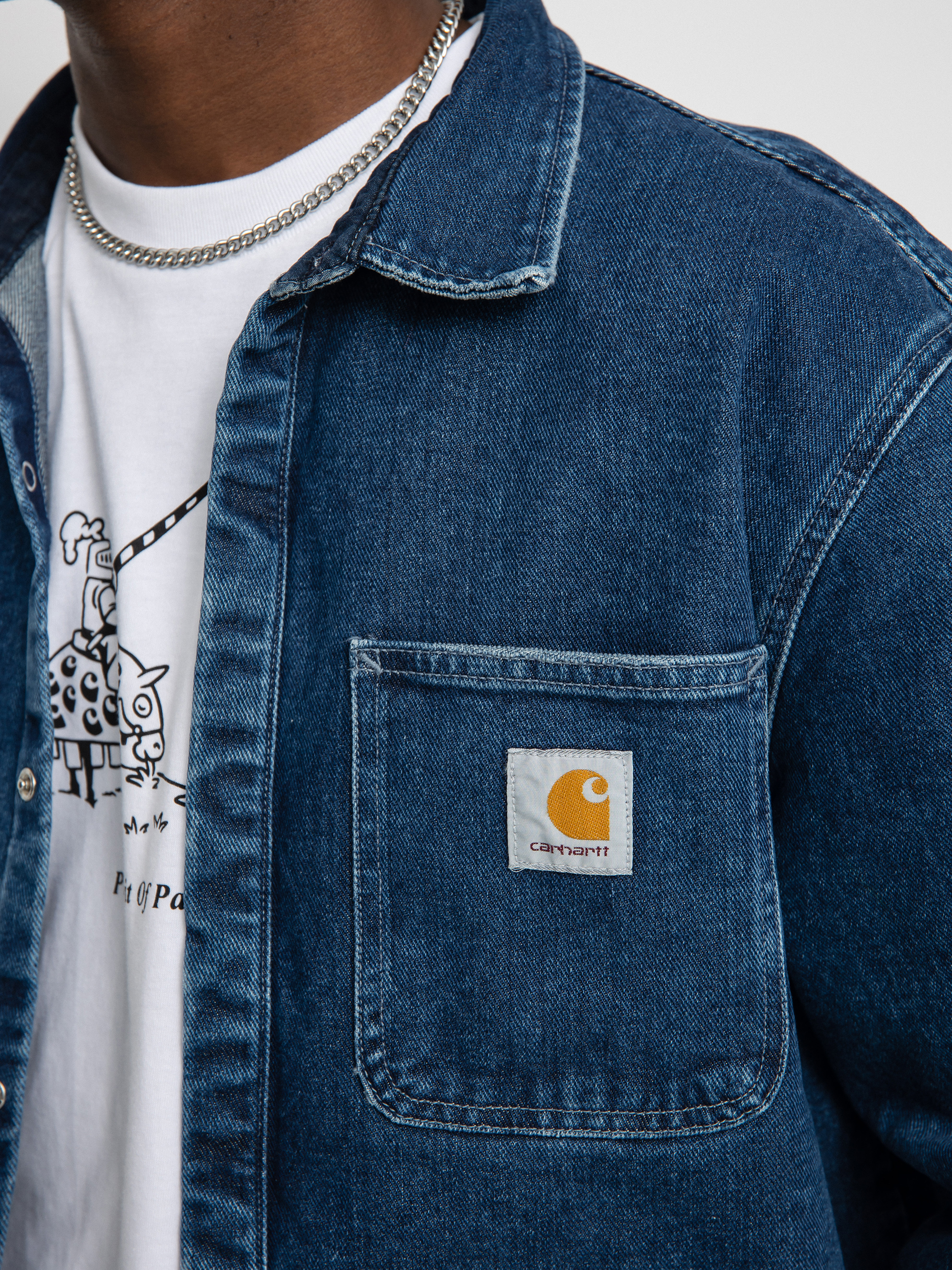 Carhartt WIP Salinac Shirt (blue)