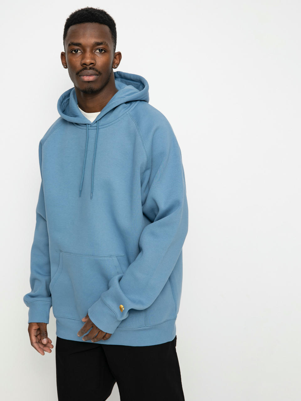 Carhartt WIP Chase HD Hoodie (icy water/gold)