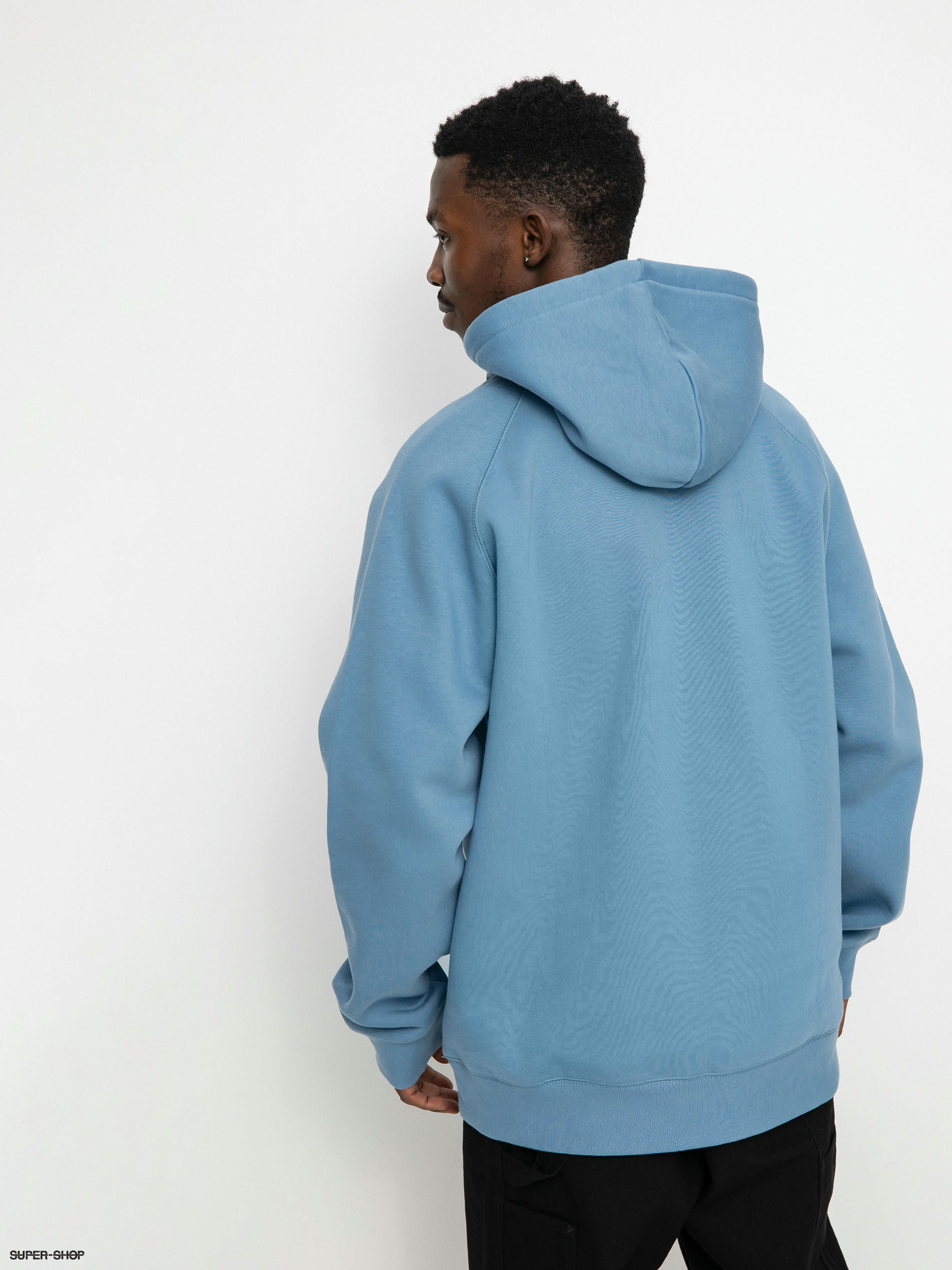 Carhartt WIP Chase HD Hoodie (icy water/gold)