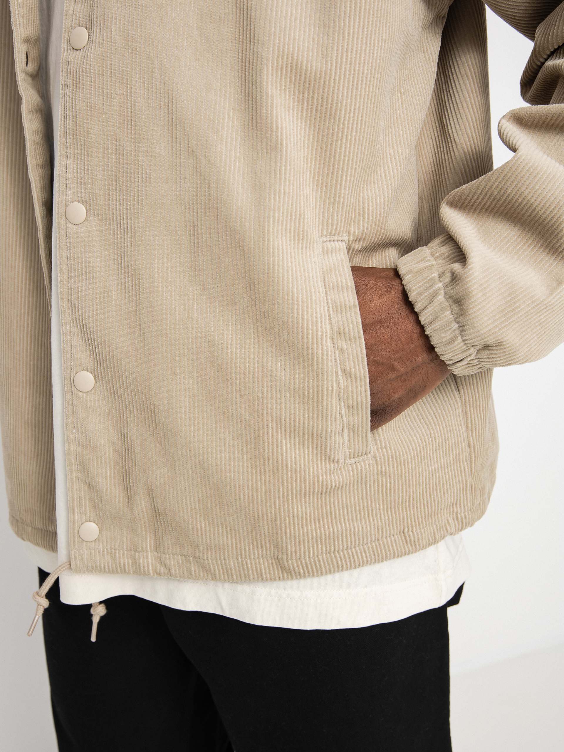 Carhartt WIP Corduroy Coach Jacket (wall/wax)