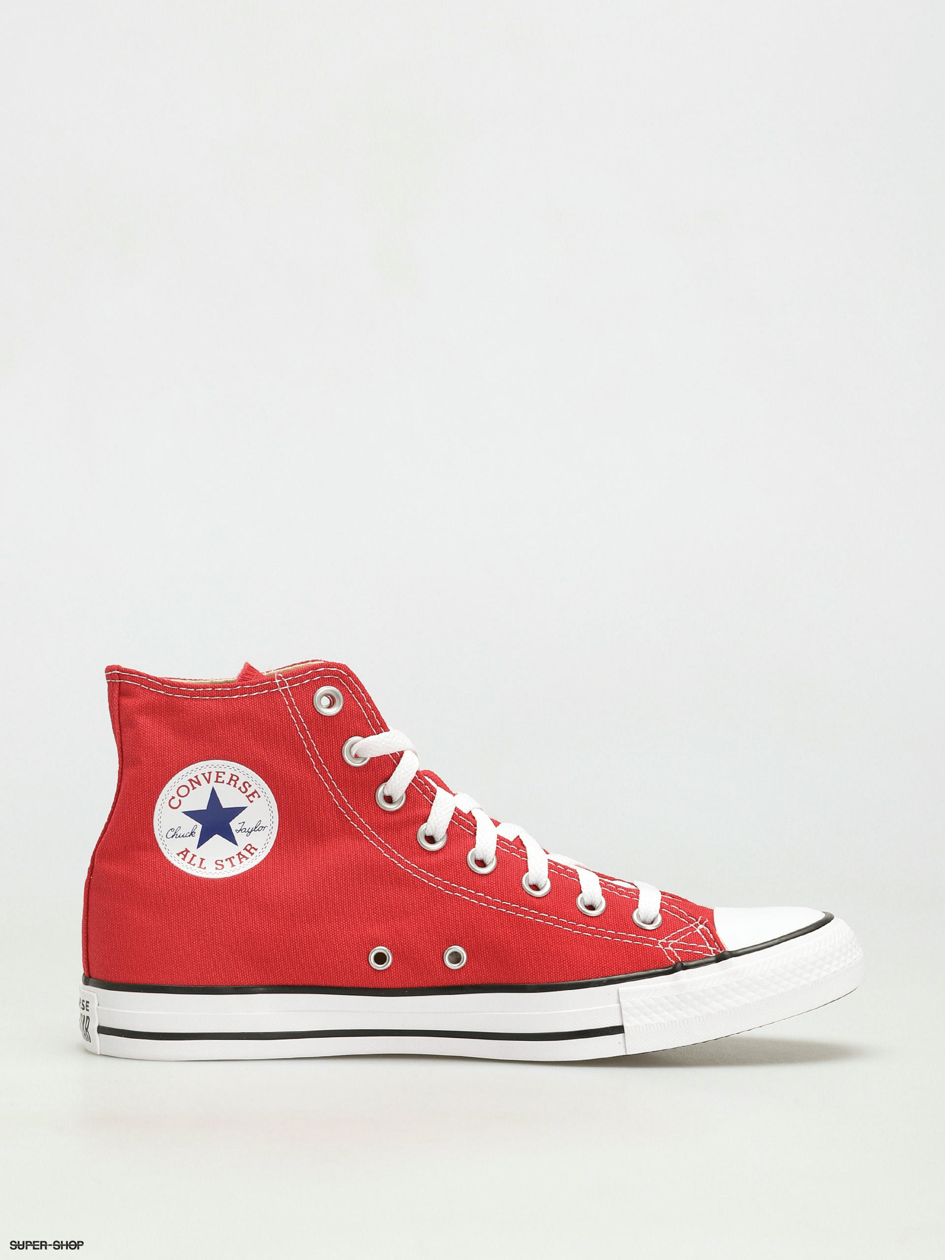 Womens red chuck on sale taylors