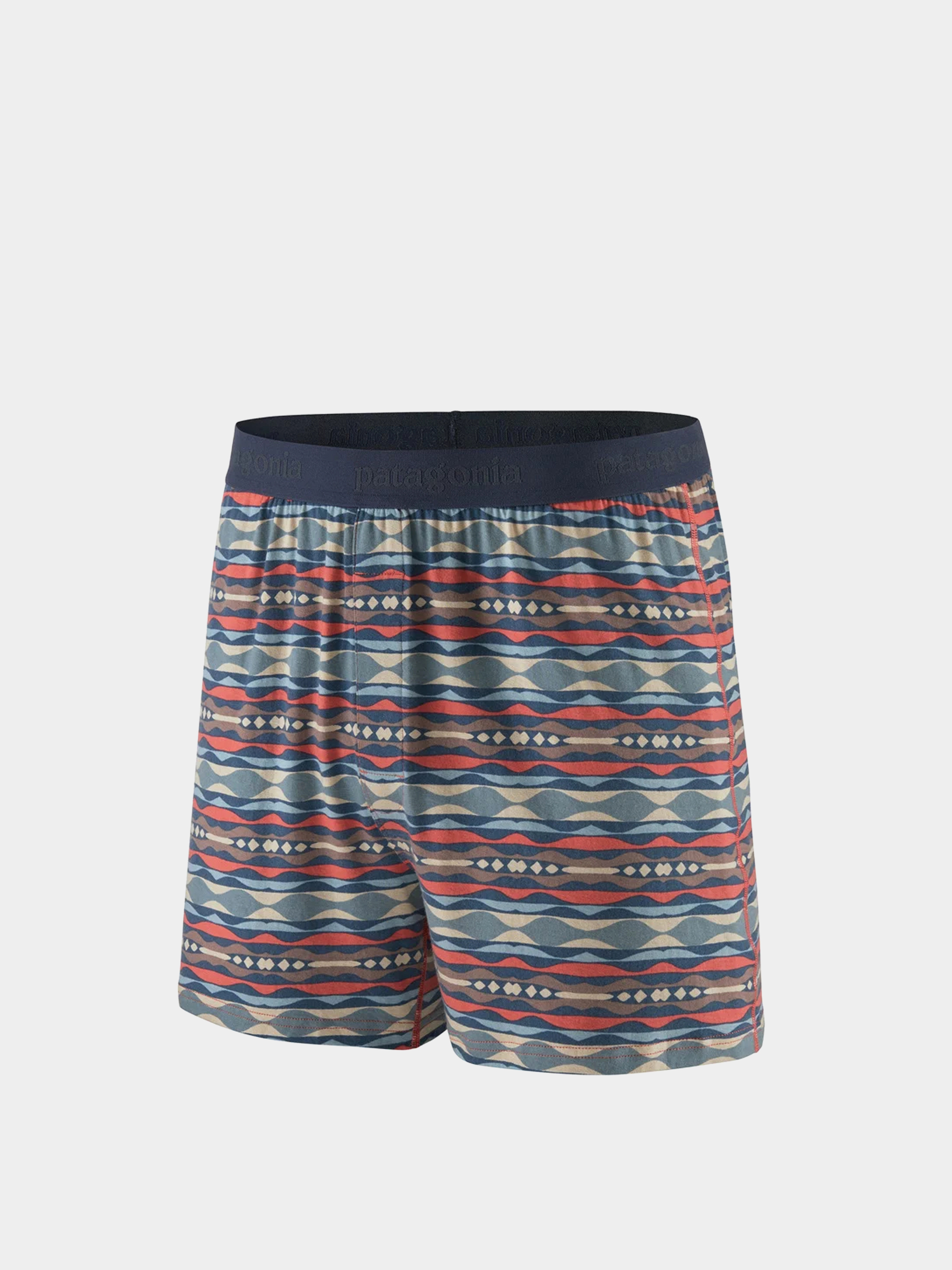 Patagonia Bokserki Essential Underwear (coast highway multi sumac red)