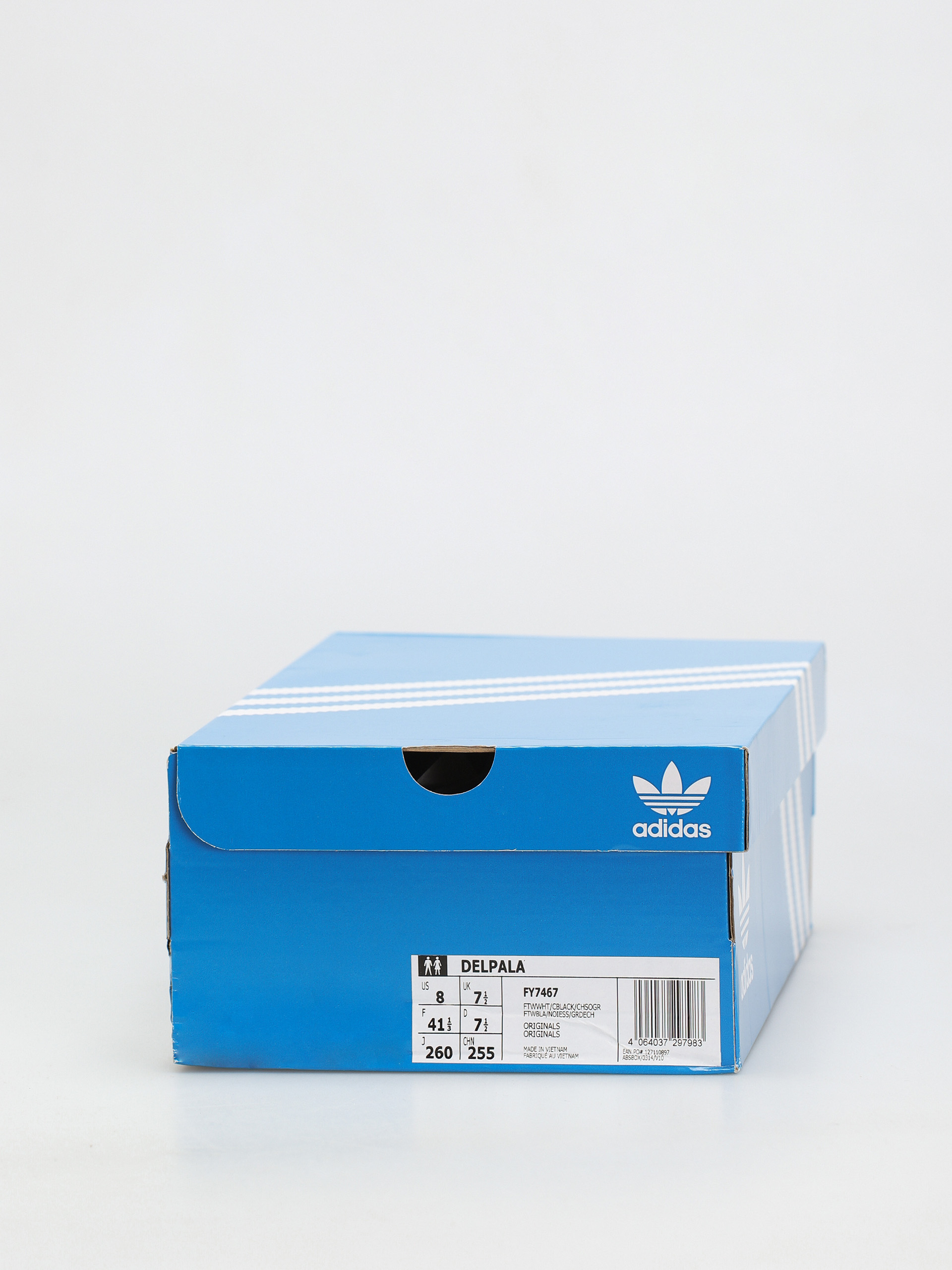 adidas Originals Delpala Shoes (ftwwht/cblack/chsogr)