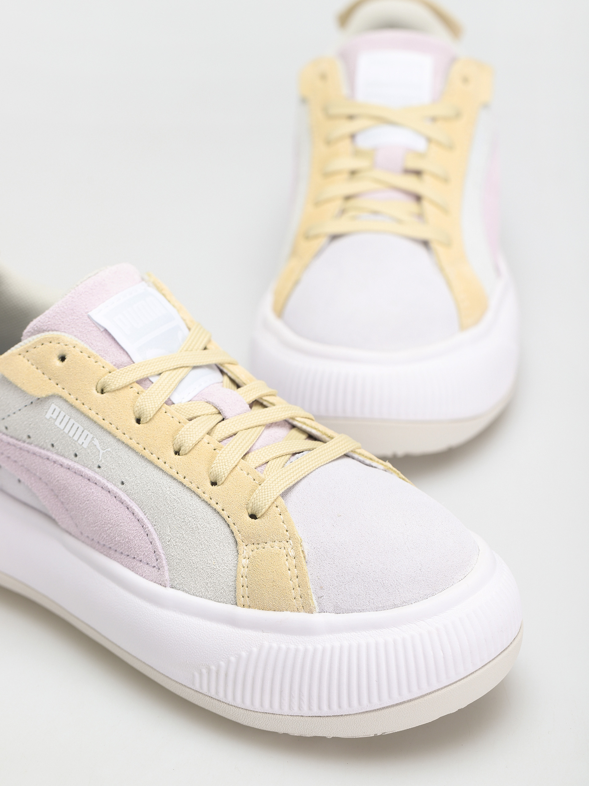 Puma Suede Mayu Raw Shoes Wmn (ice flow/puma white)