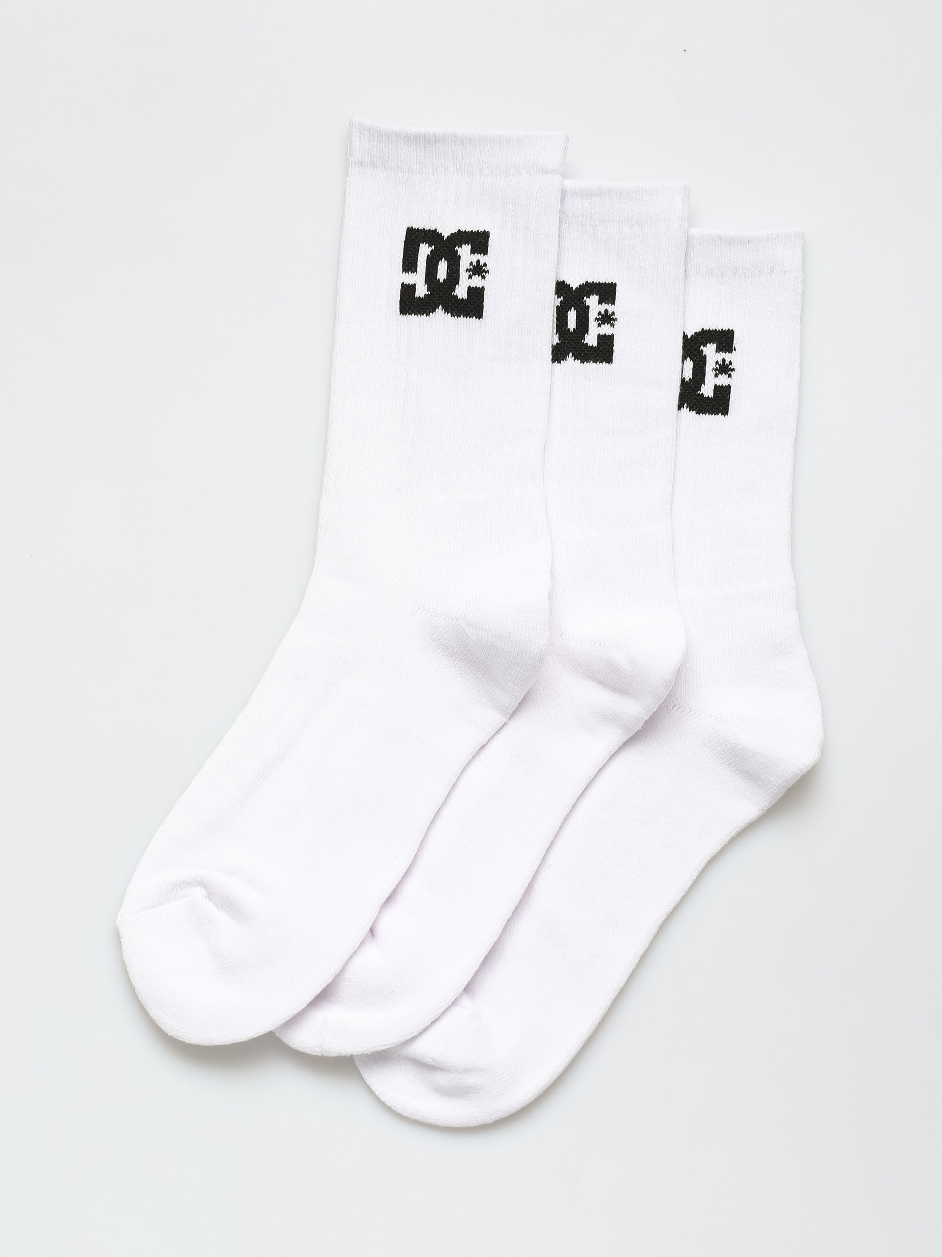 DC Spp Crew 3Pk Socks (snow white)