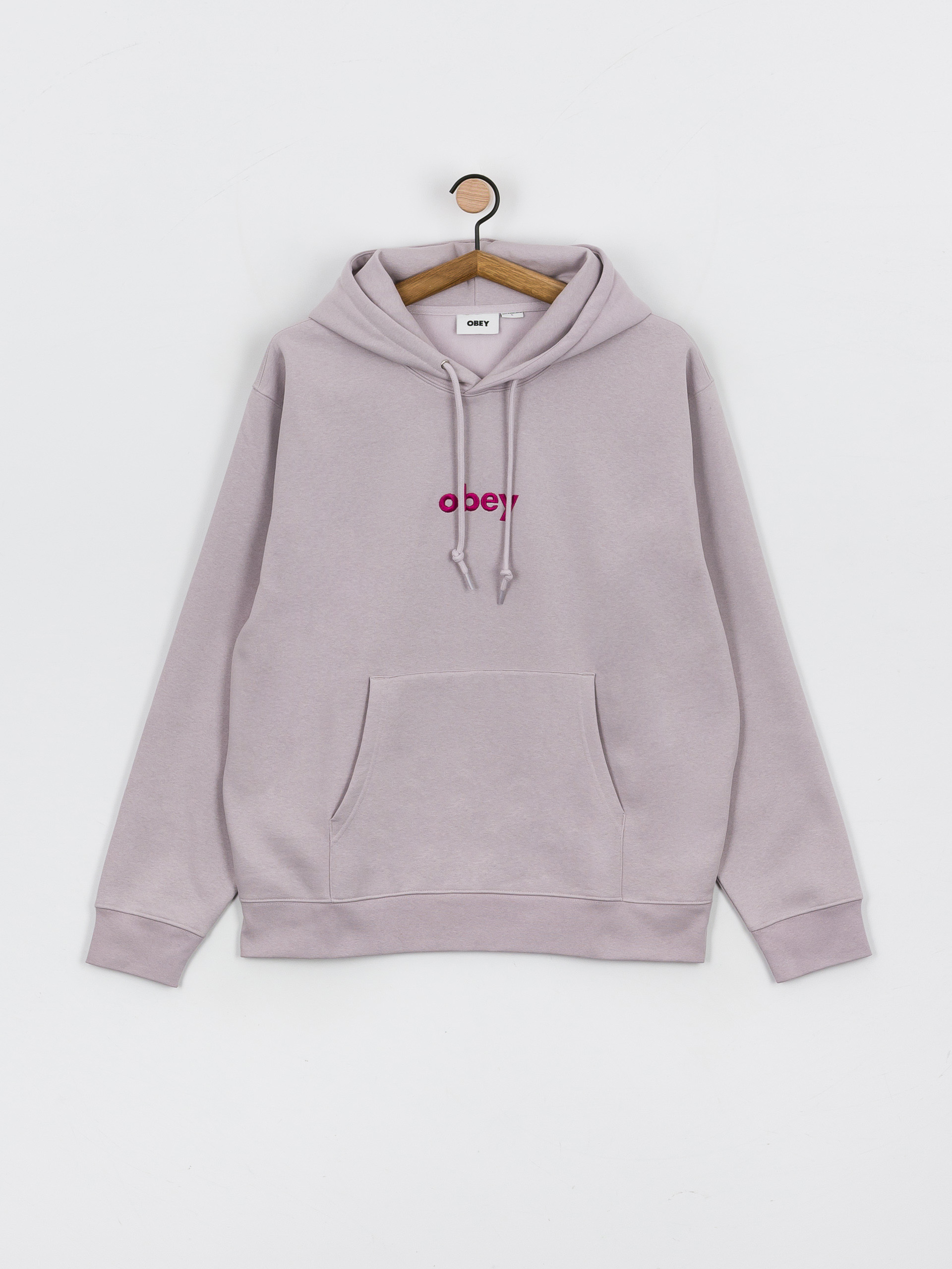 OBEY Lowercase HD Hoodie (purple paste)