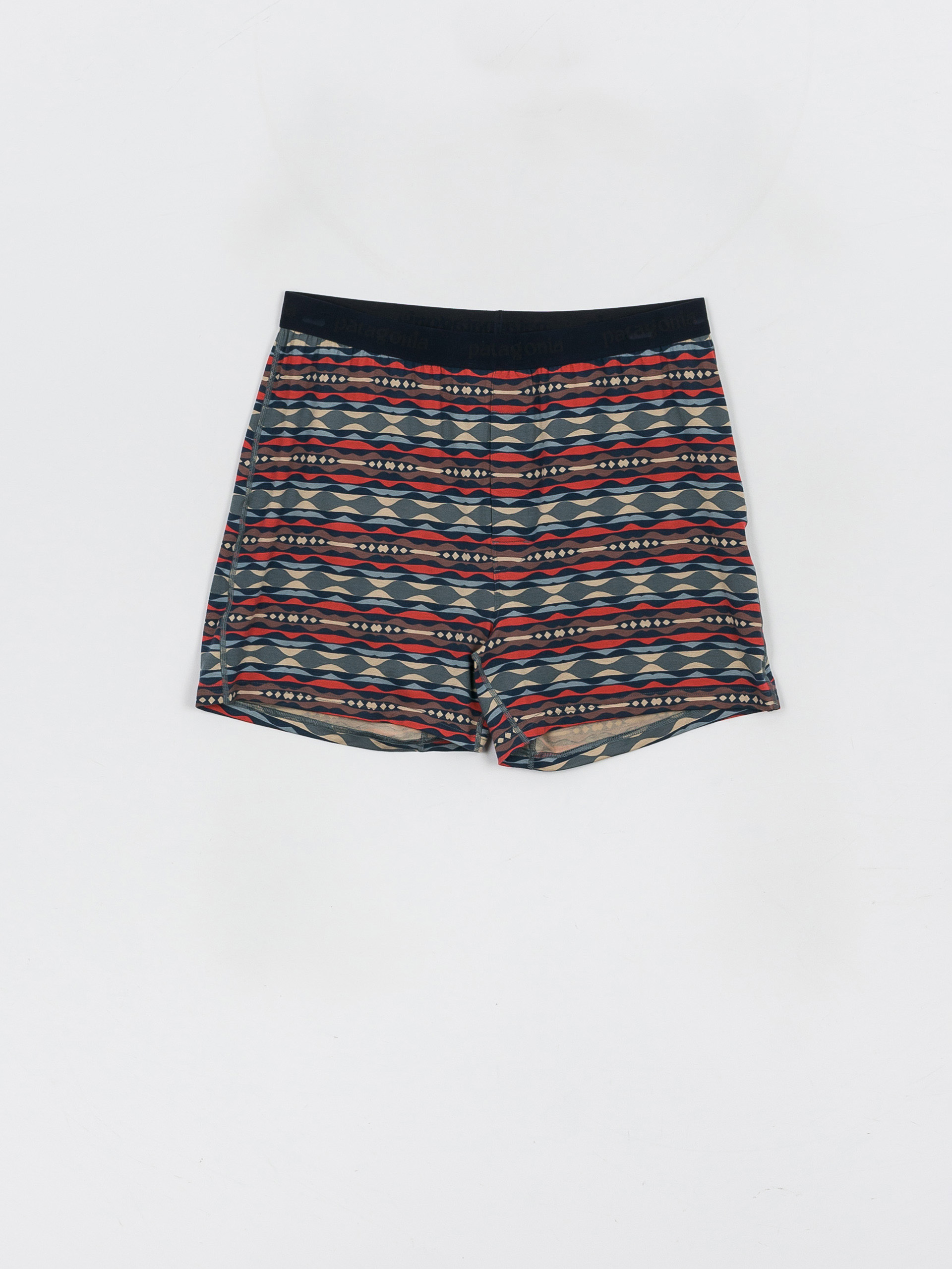 Patagonia Bokserki Essential Underwear (coast highway multi sumac red)