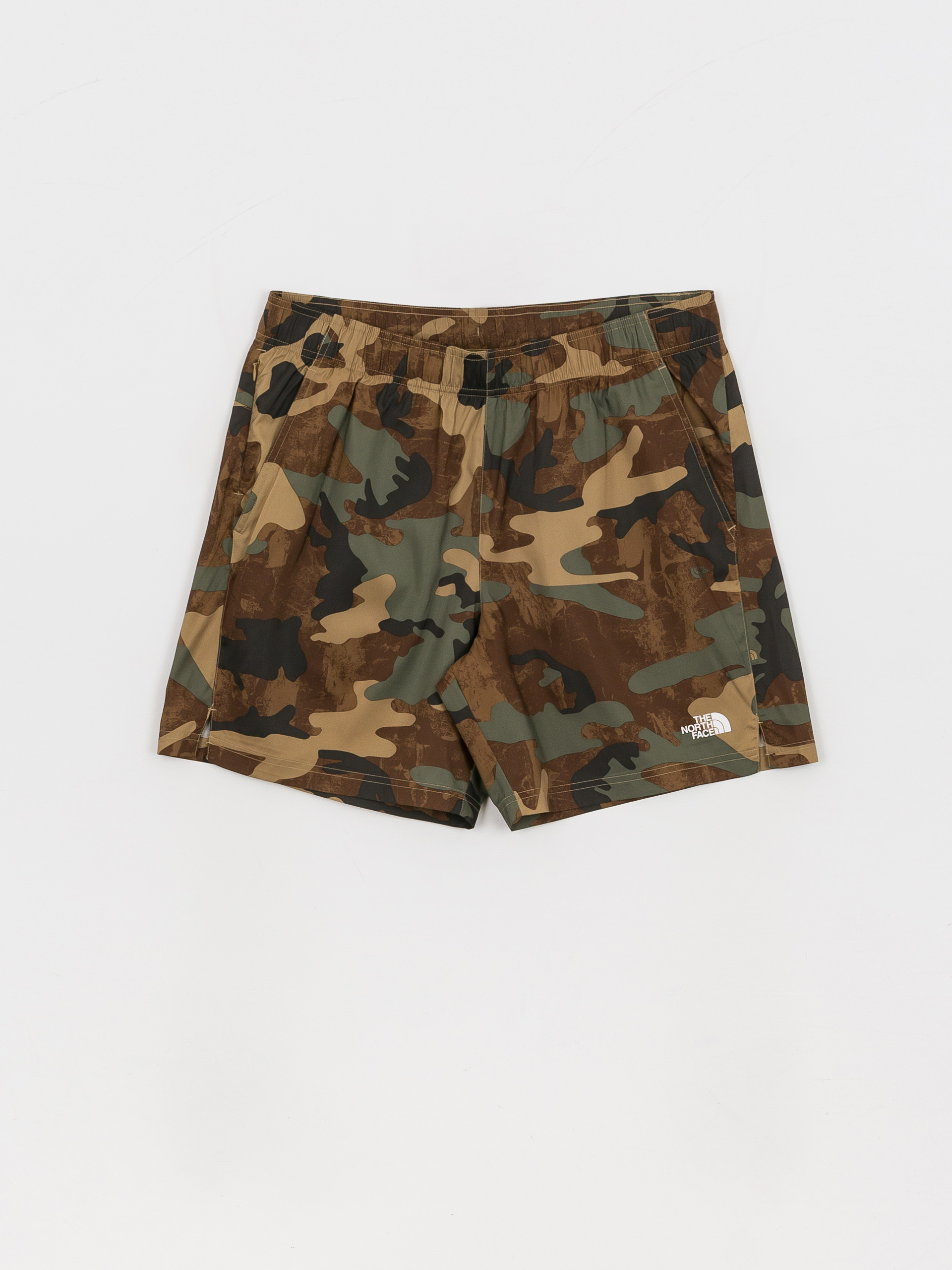 The North Face 24/7 Short Shorts (kelp tan tnf camo print)
