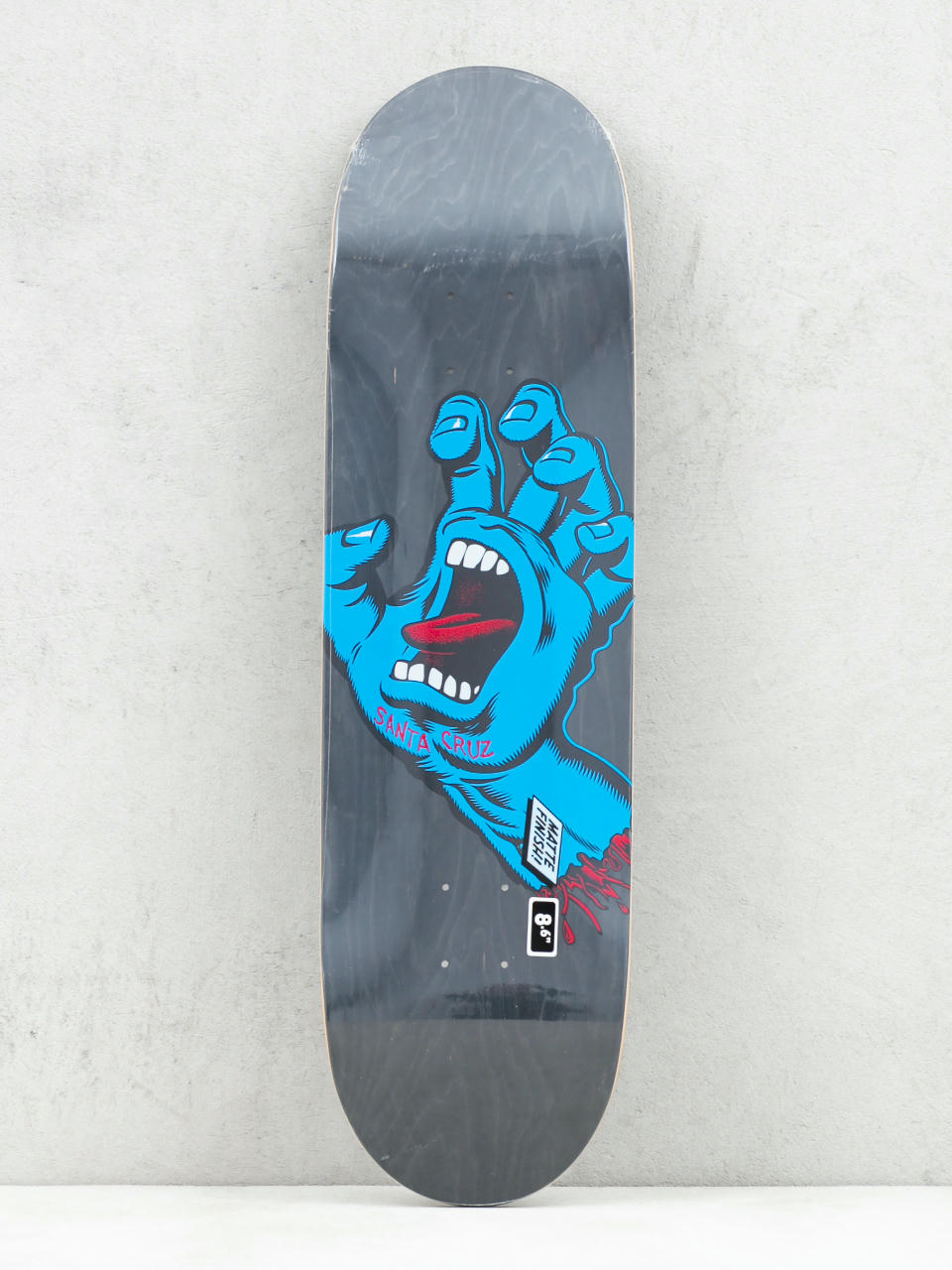 Santa Cruz Screaming Hand Deck (dark grey)