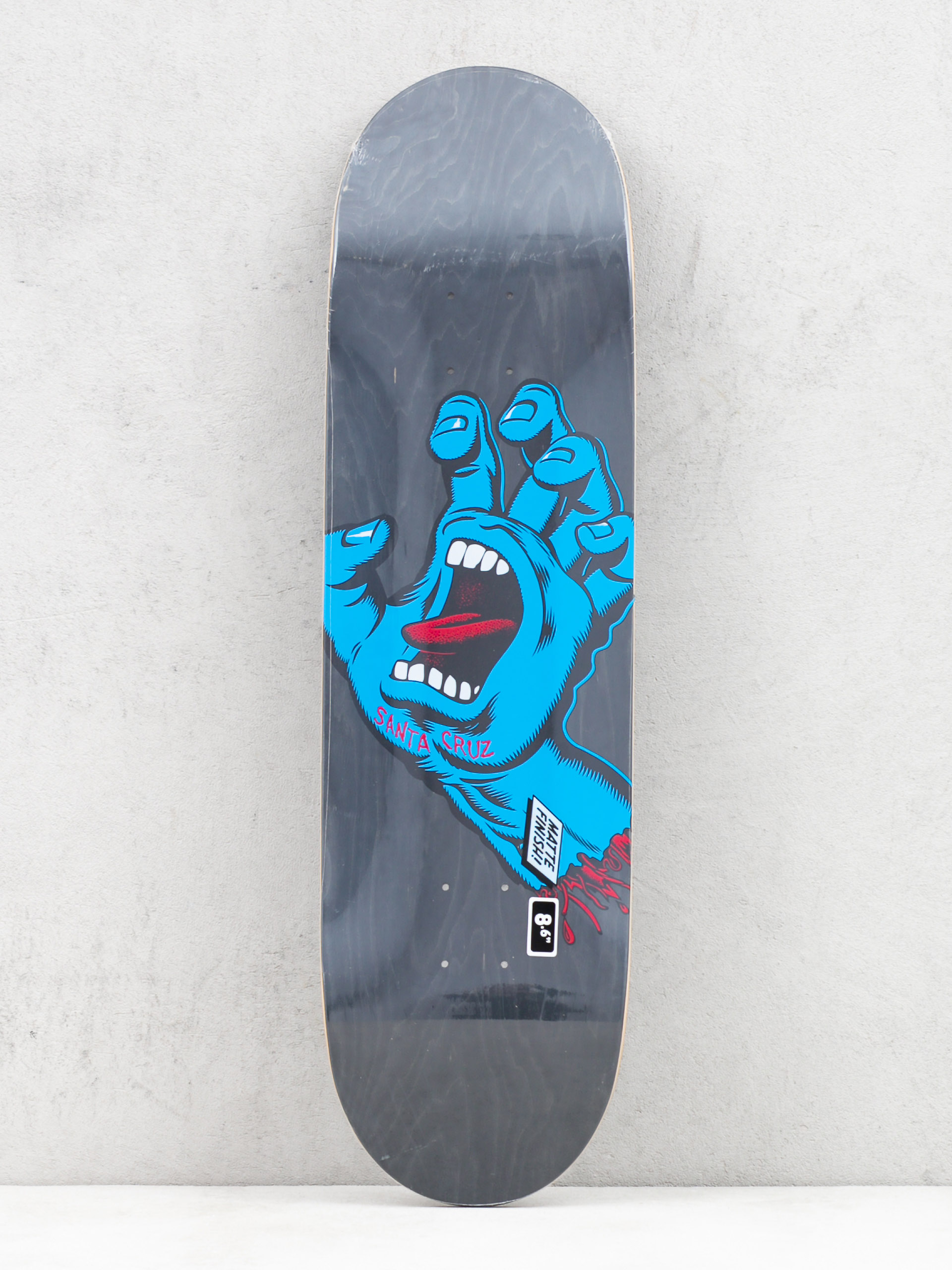 Santa Cruz Screaming Hand Deck (dark grey)