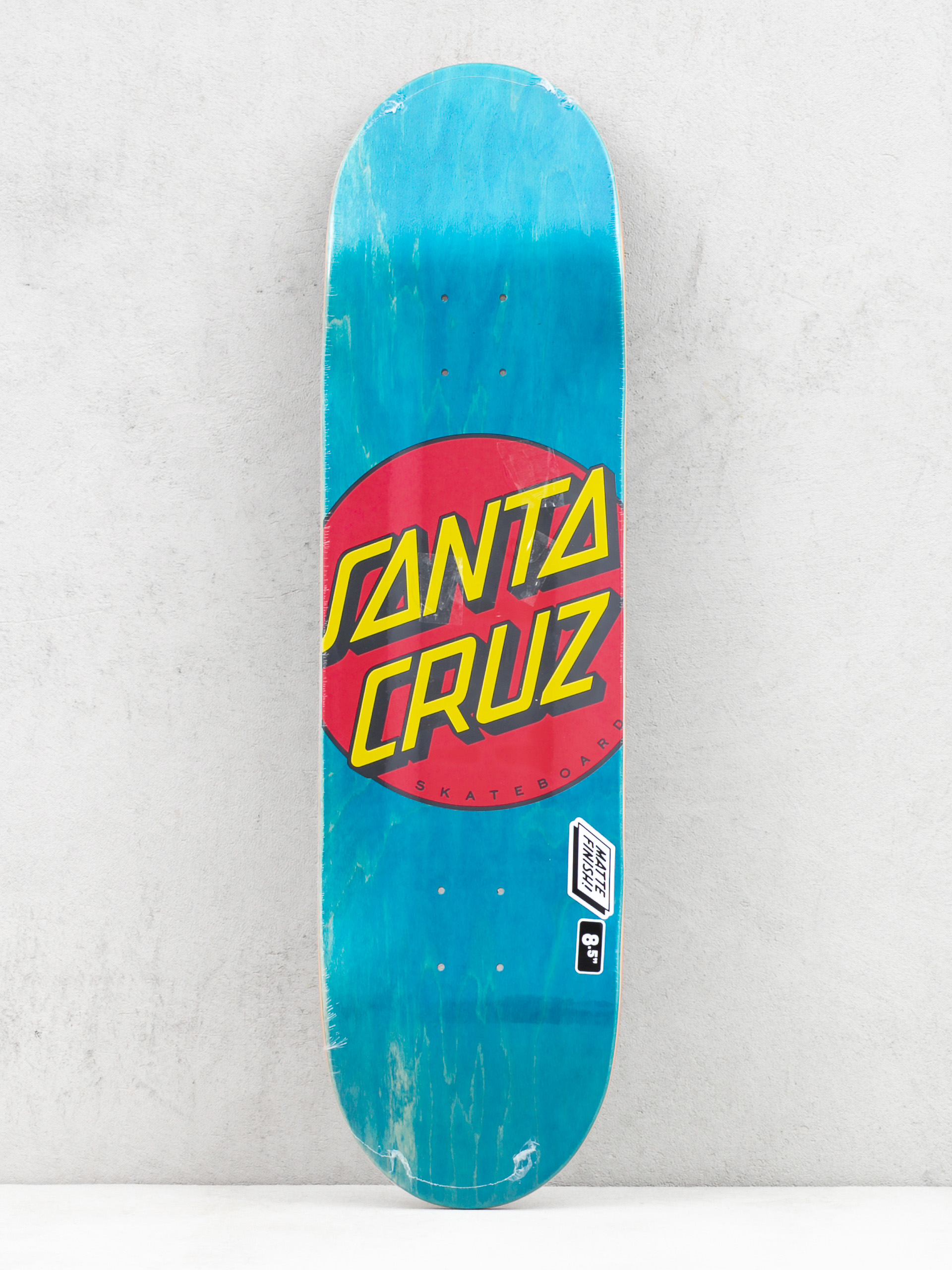 Santa Cruz Classic Dot Deck (teal/red)