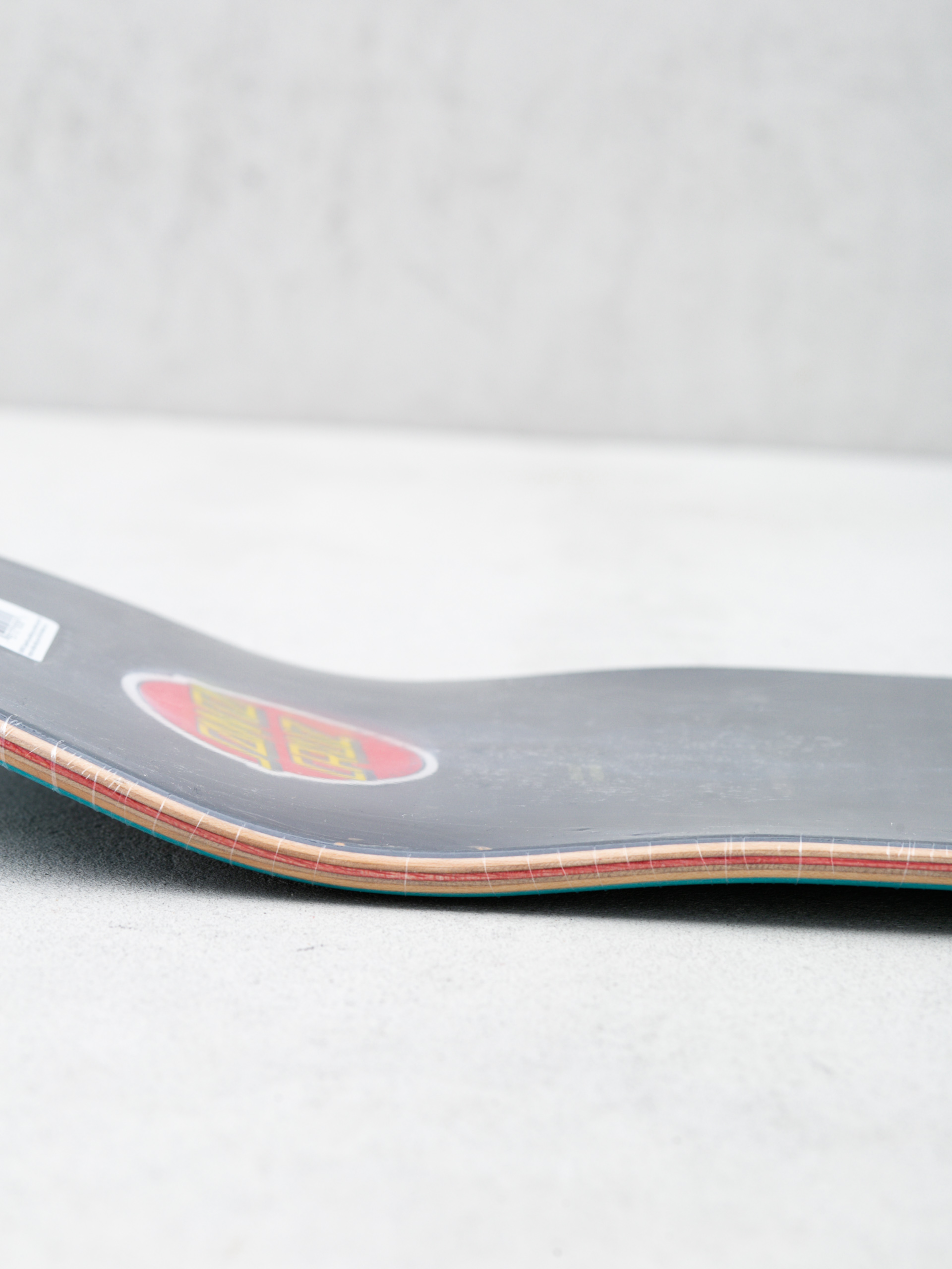 Santa Cruz Classic Dot Deck (teal/red)