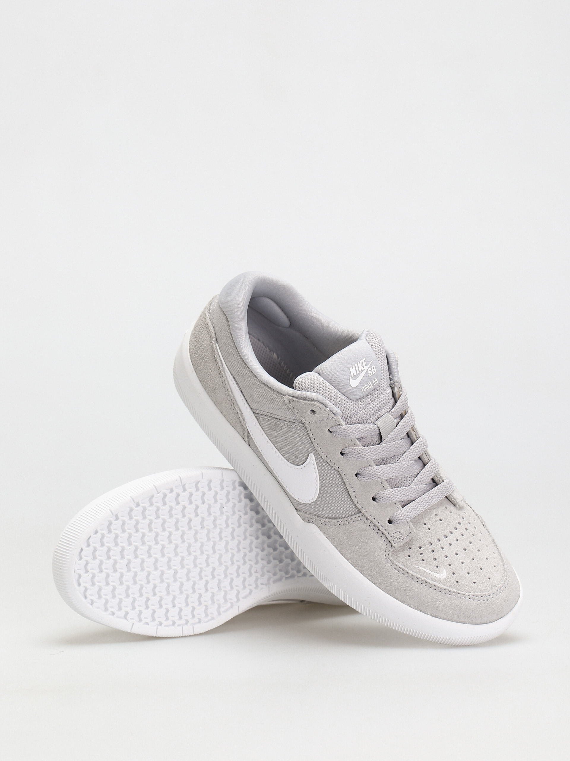 Nike SB Force 58 Shoes (wolf grey/white wolf grey white)