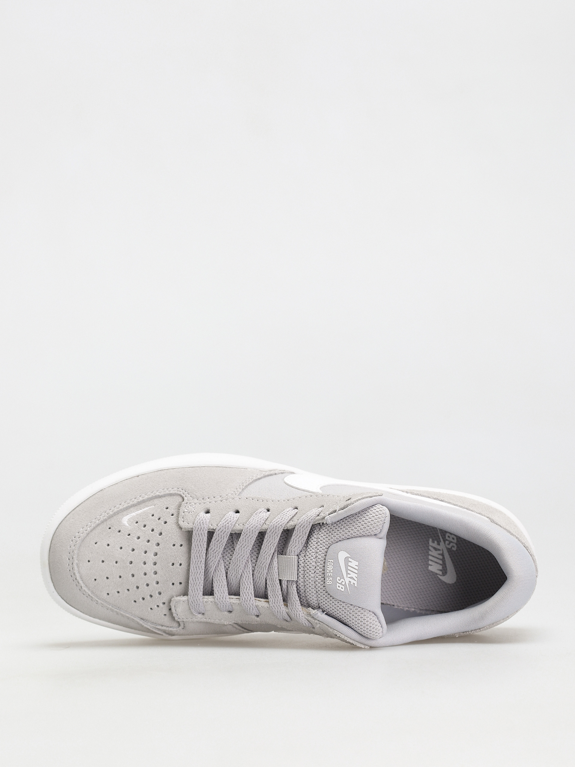 Nike SB Force 58 Shoes (wolf grey/white 