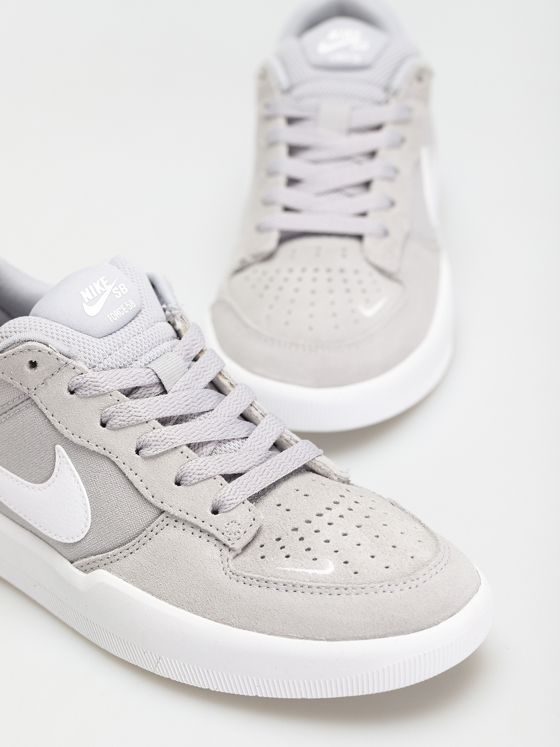 Nike SB Force 58 Shoes (wolf grey/white wolf grey white)