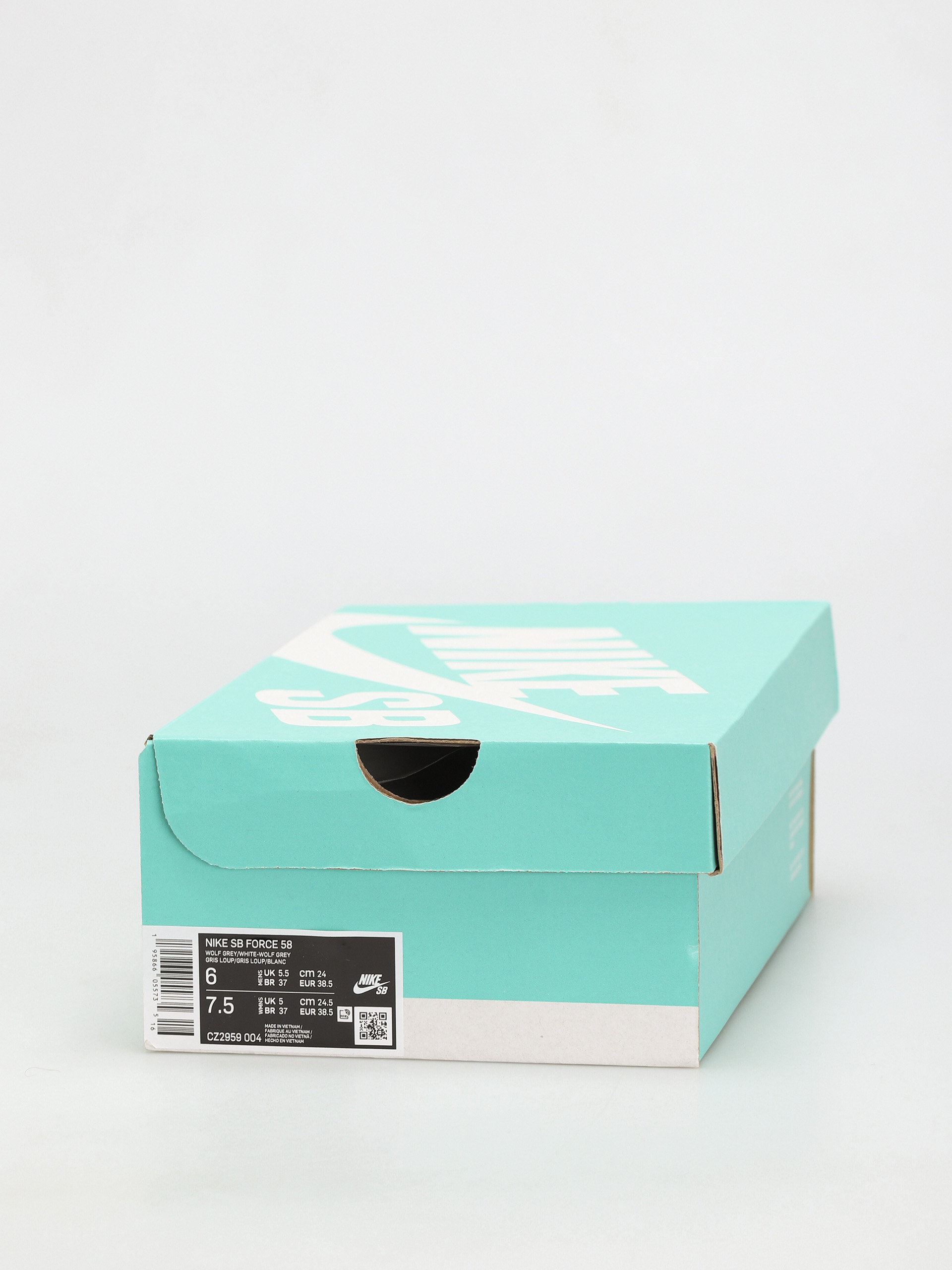 Nike SB Force 58 Shoes (wolf grey/white wolf grey white)