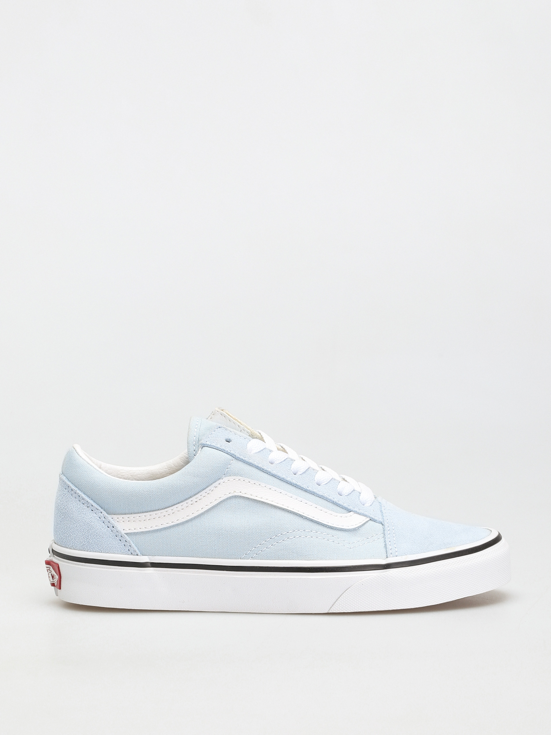 Baby blue 2025 vans women's