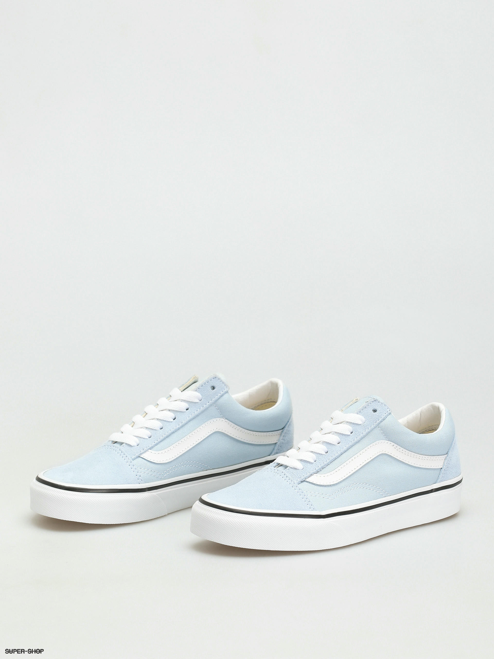 Baby blue vans shoes sale